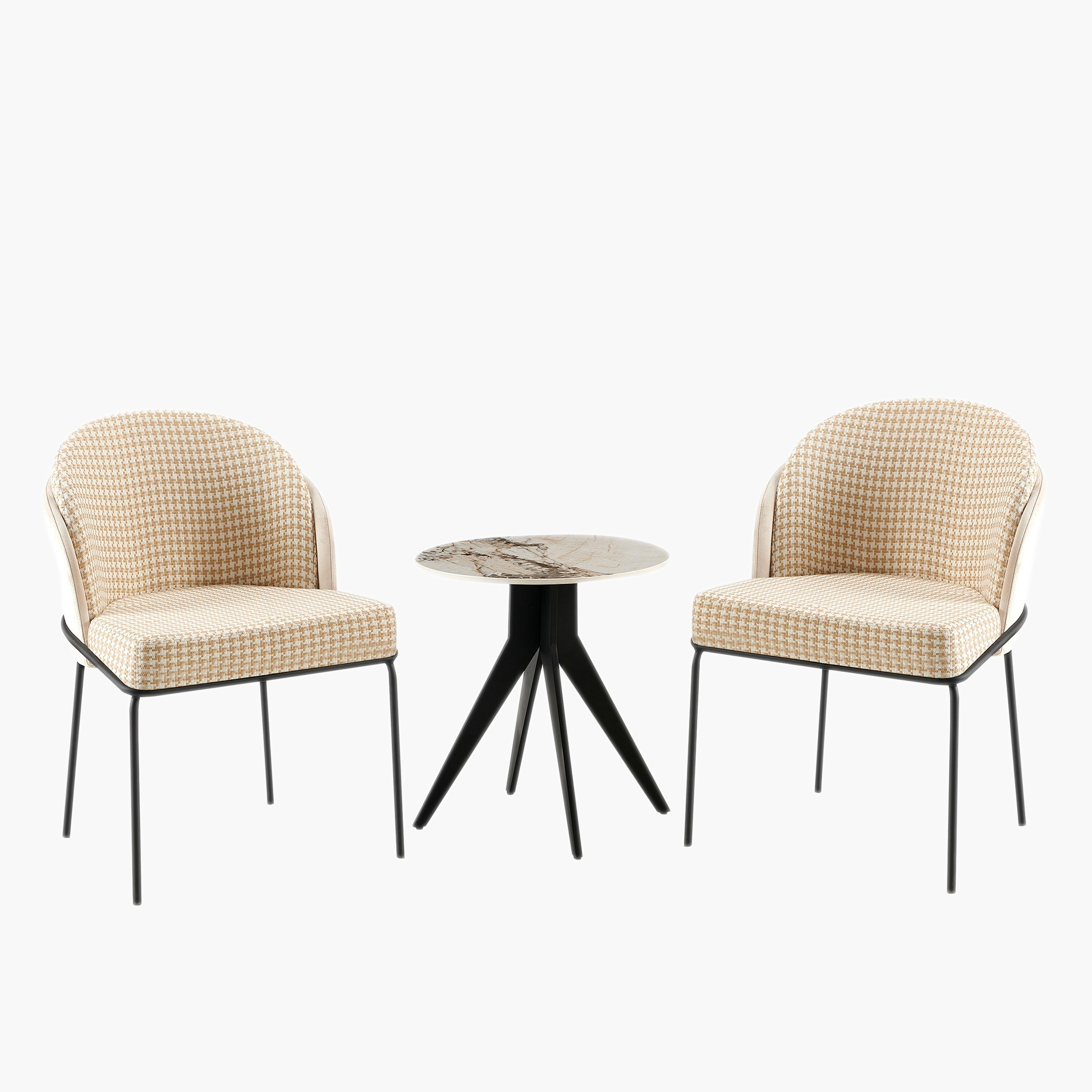 طقم طاولة شاي وكرسي بسطح من الحجر الملبد 3 قطع من تيفاني-hbxfurniture-diningtablesandsets-diningsets-twoseater-image-17