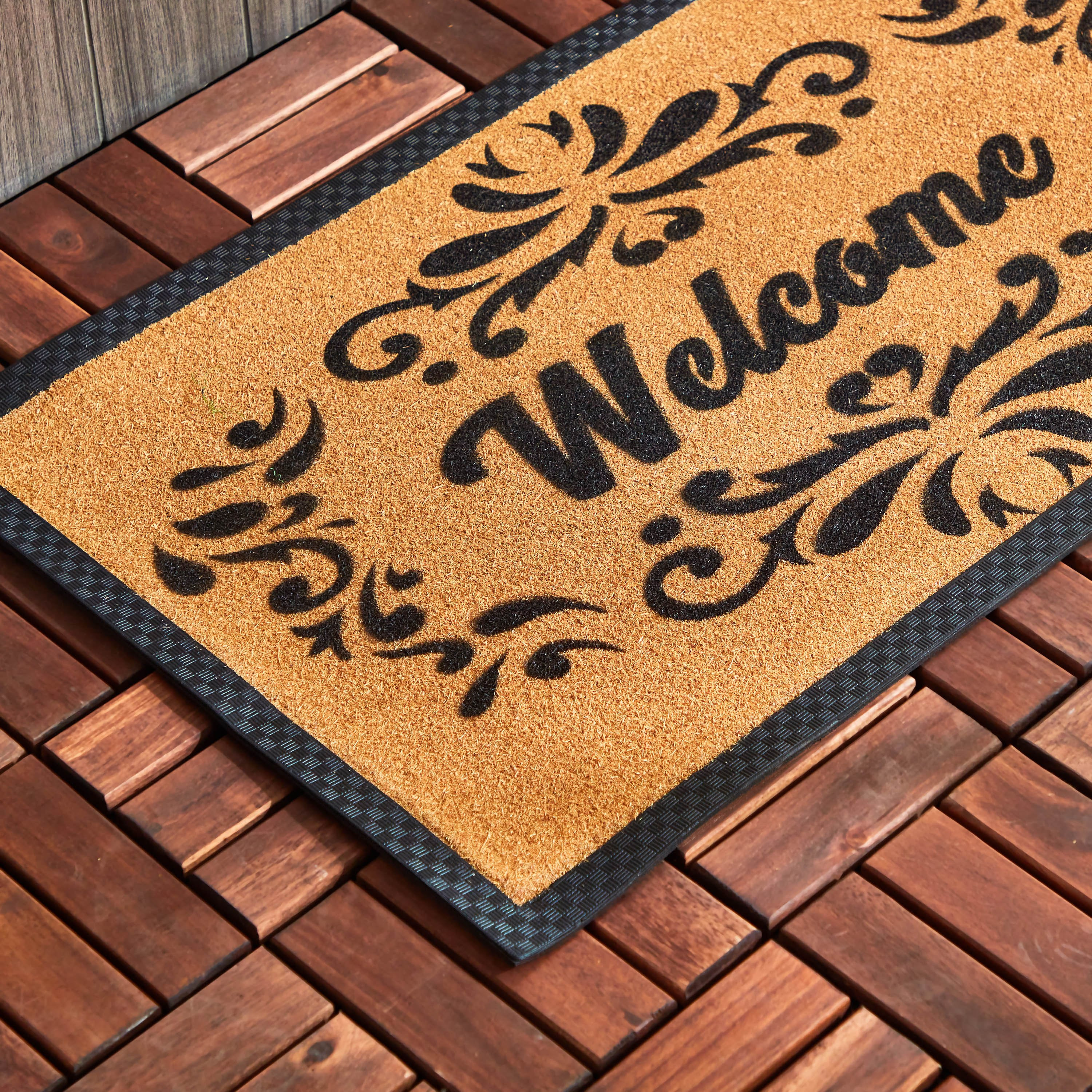 سجادة باب من ألياف جوز الهند الصديقة للبيئة من إيكو سليم - 45x75 سم-hbxhomeware-hbxlivingroom-image-3