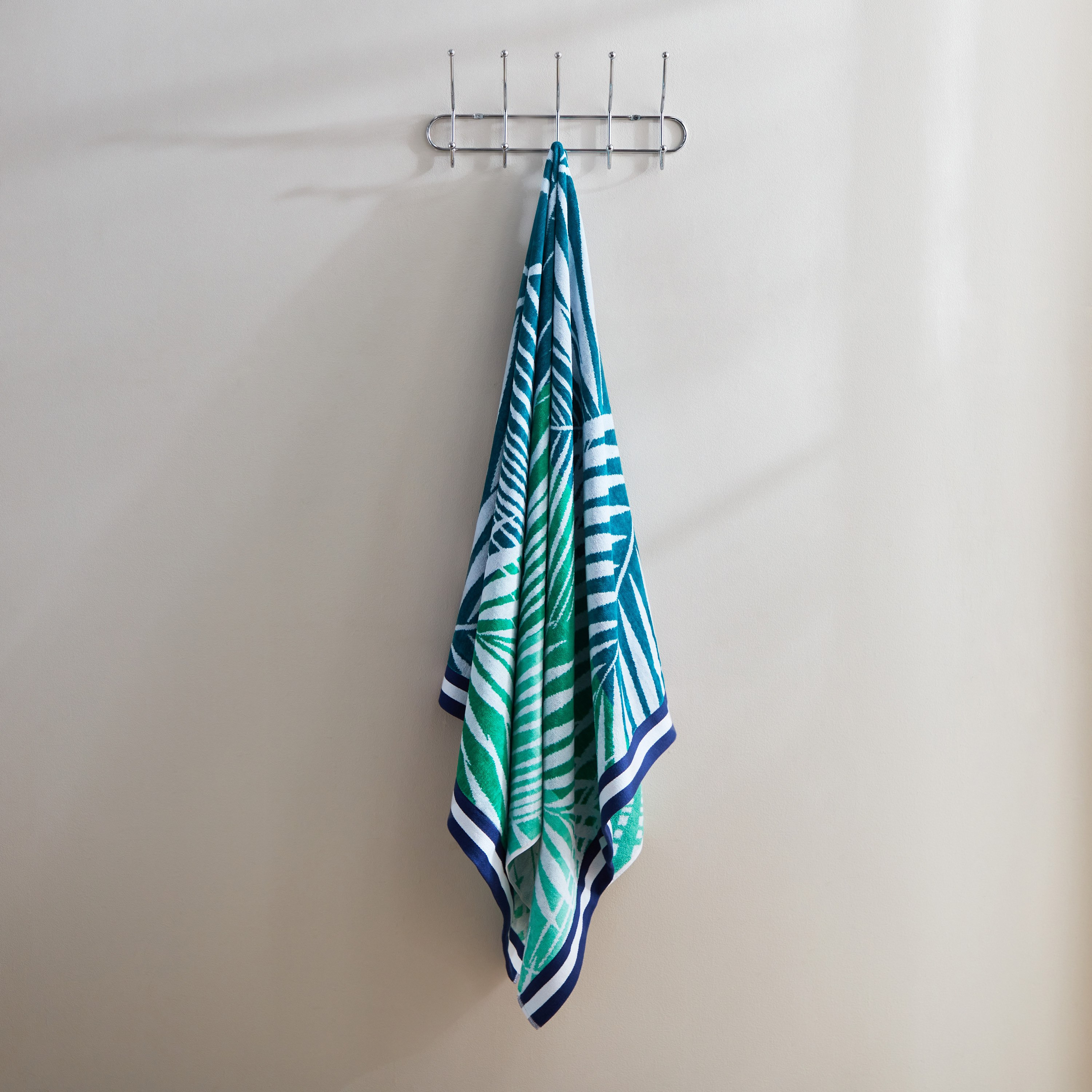 منشفة شاطئ قطن فيرن من فيفيد - 103x182 سم-hbxbathroom-bathroomtextiles-image-1