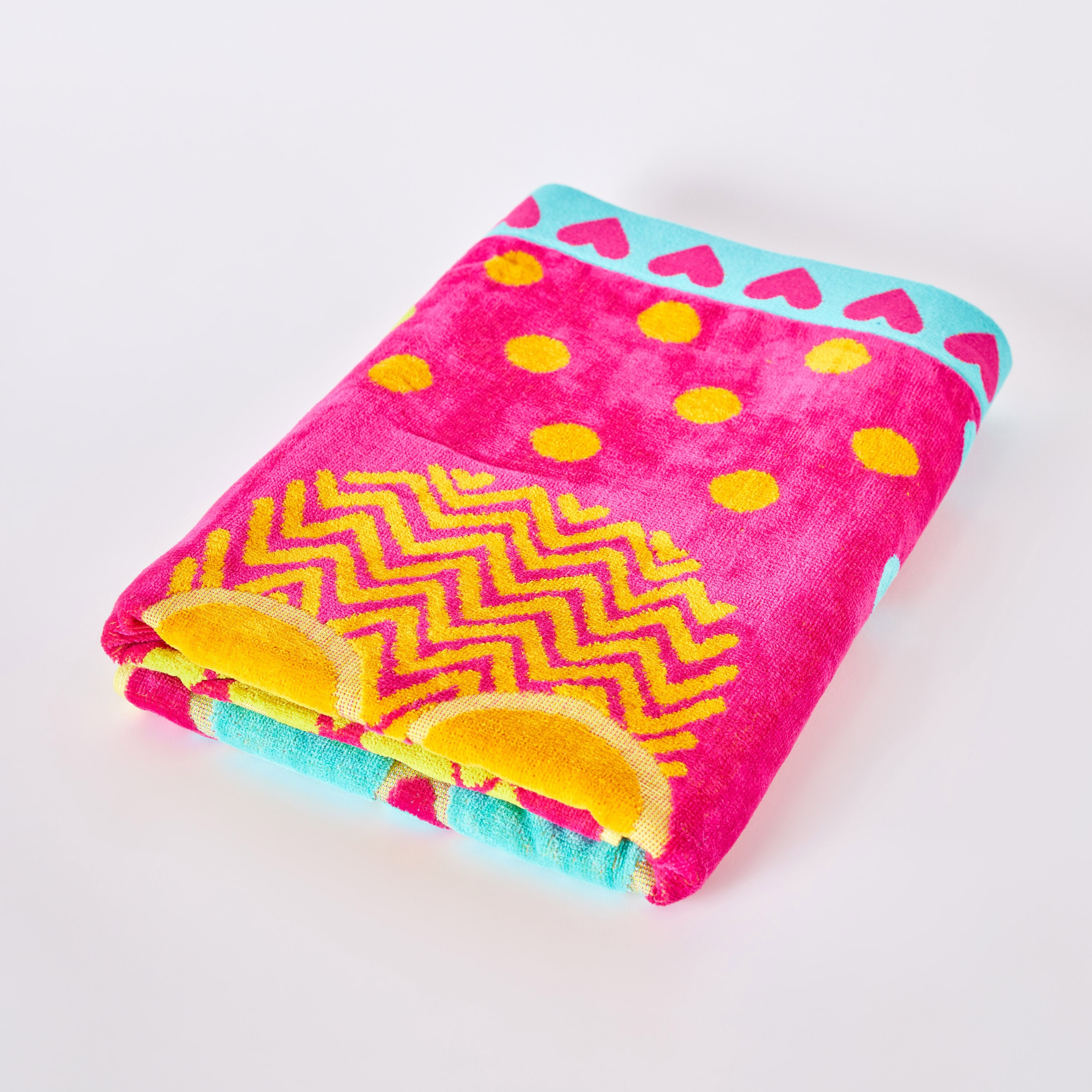 منشفة شاطئ قطن بتصميم أناناس من فيفيد - 76x152 سم-hbxhomeware-hbxkidsandyouth-image-6