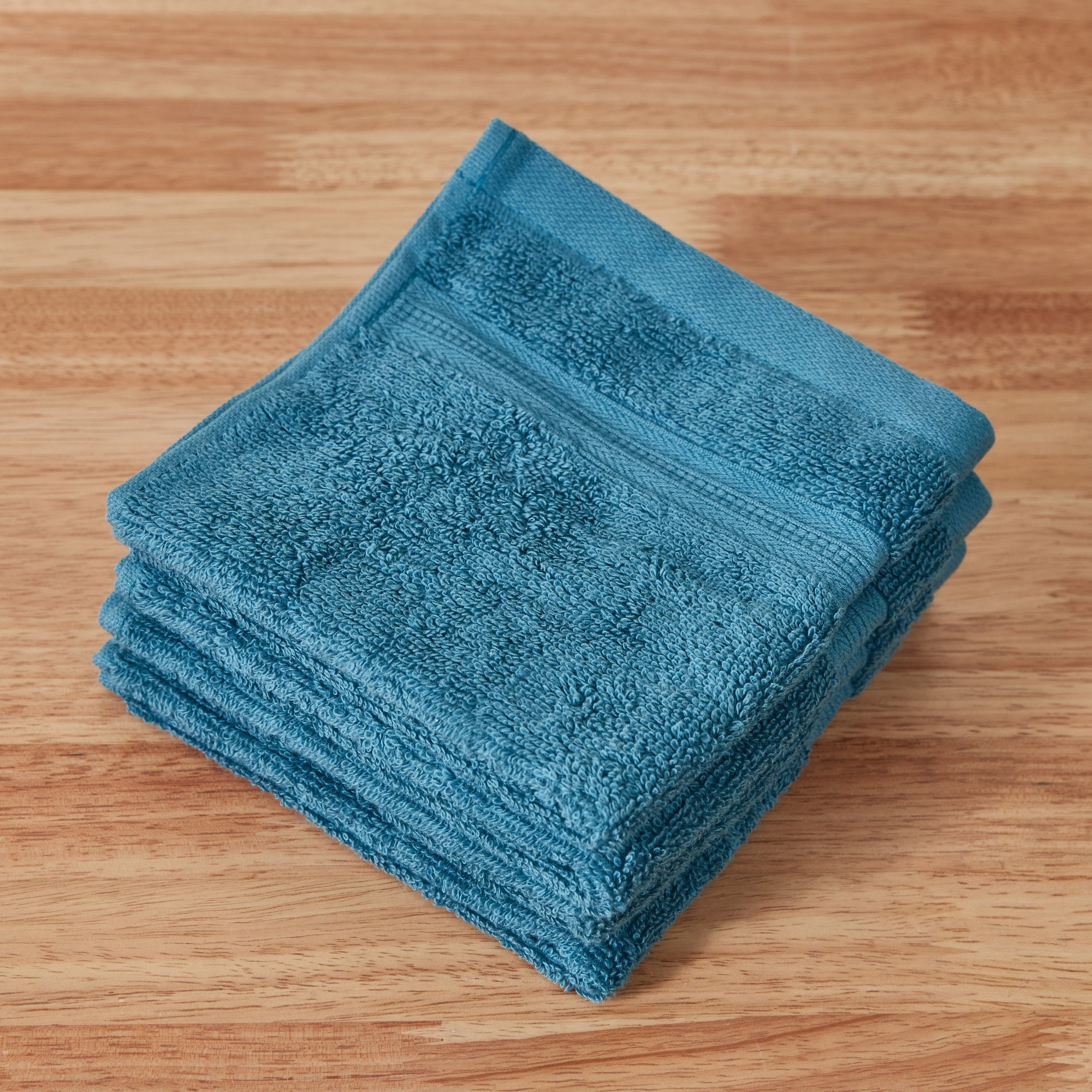 Jiva 4-Piece Naturally Fresh Face Towel Set - 30x30 cm-hbxbathroom-bathroomtextiles-image-1