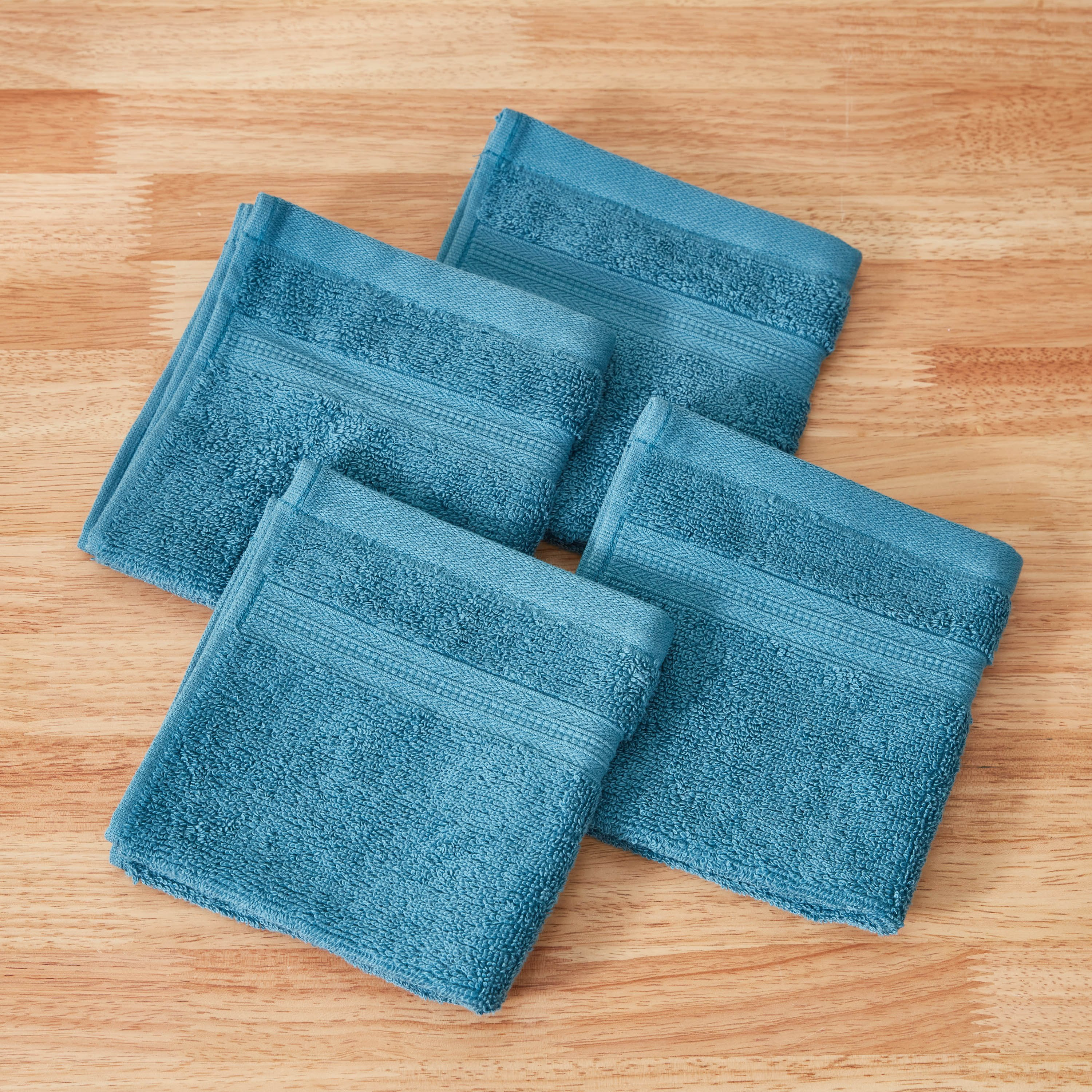 Jiva 4-Piece Naturally Fresh Face Towel Set - 30x30 cm-hbxbathroom-bathroomtextiles-image-3