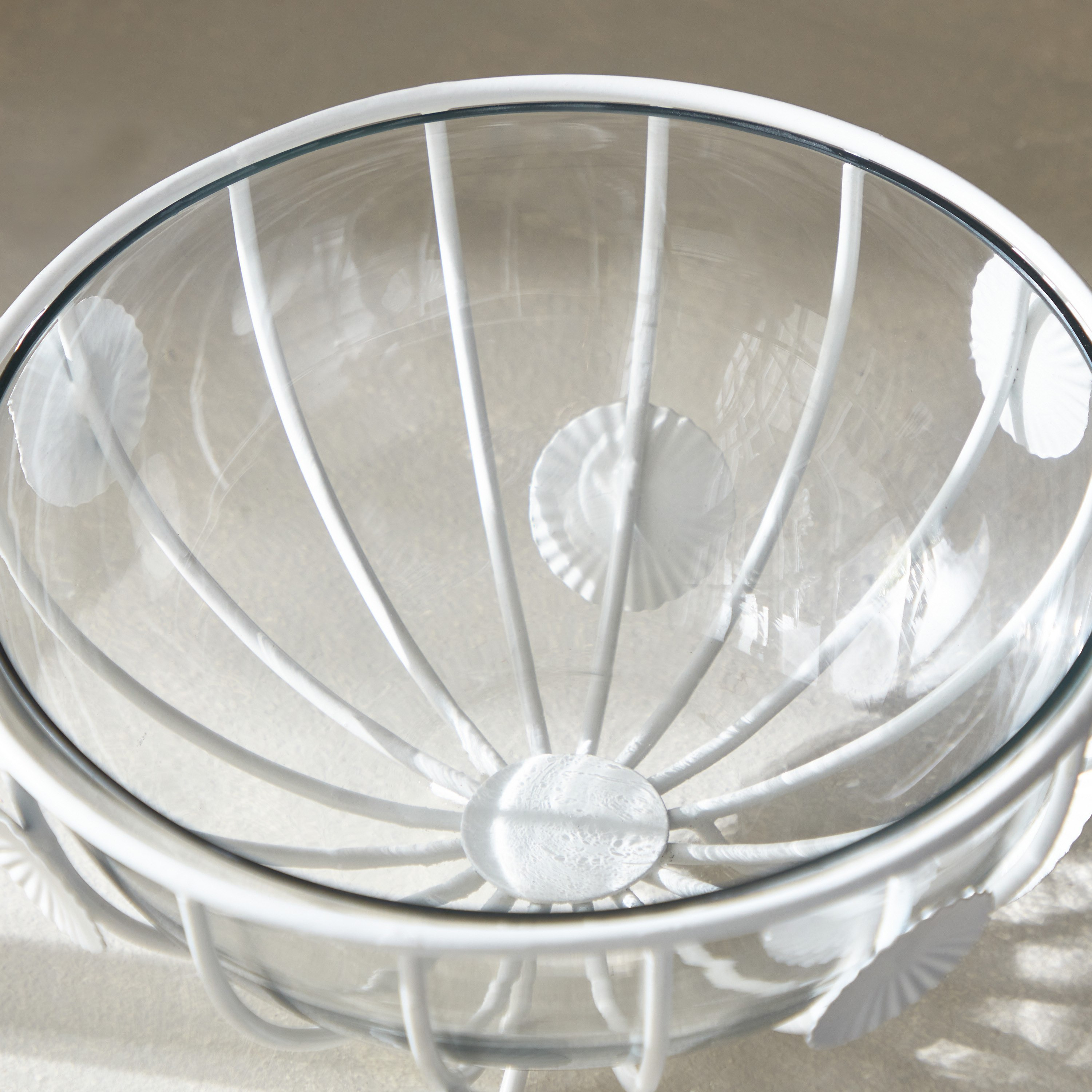 وعاء ورقة شجر معدن زجاج من ألينا - 25x25x7 سم-hbxdecorandfurnishings-homeaccessories-bowls-image-3