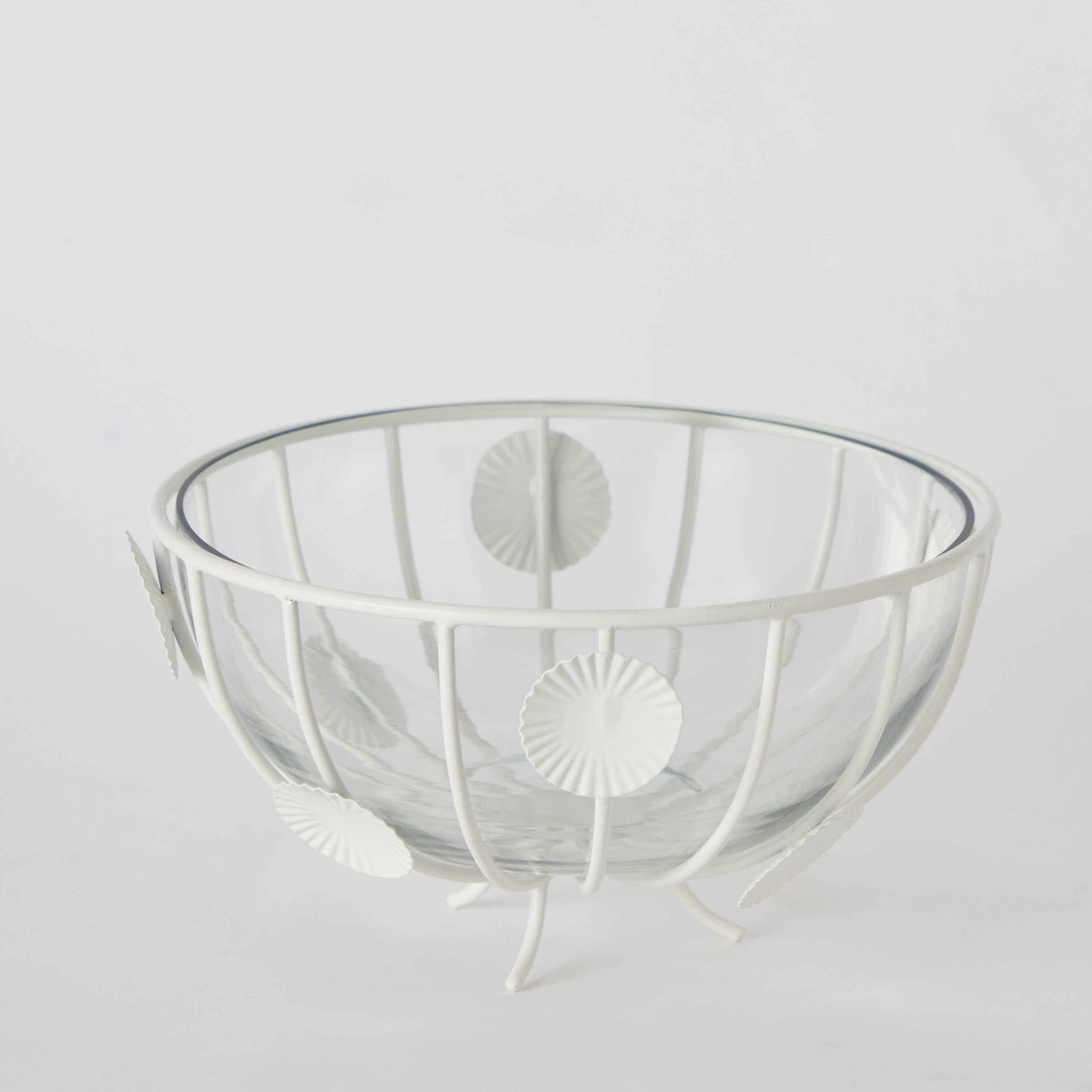 وعاء ورقة شجر معدن زجاج من ألينا - 25x25x7 سم-hbxdecorandfurnishings-homeaccessories-bowls-image-6