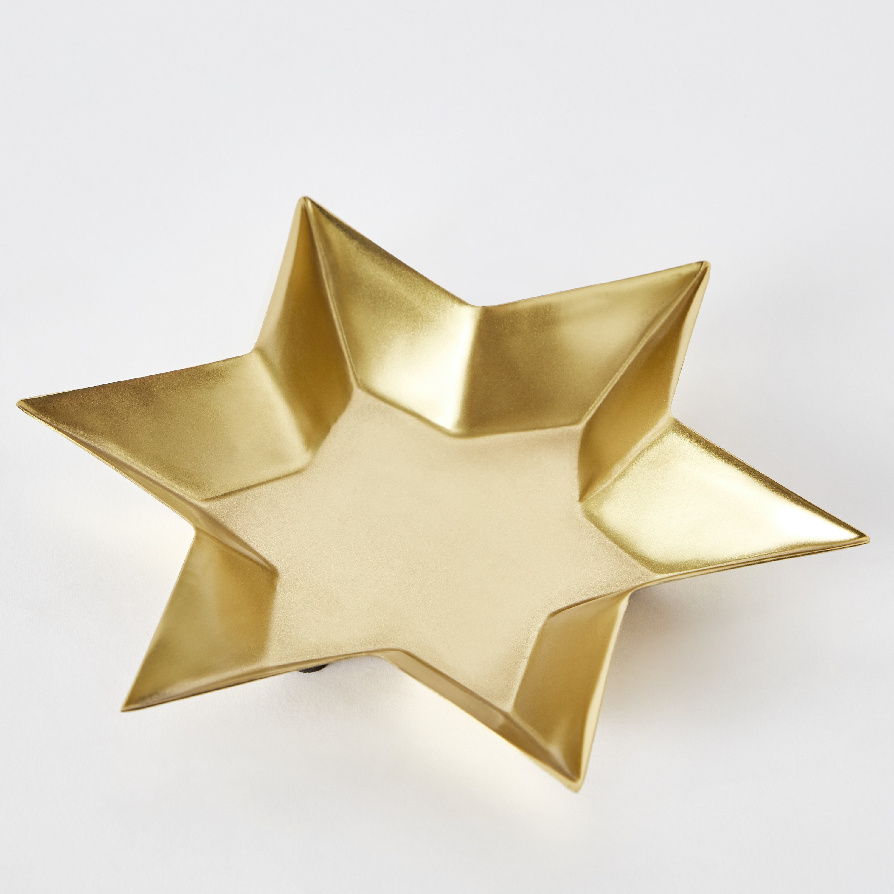 Enid Star Shaped Metal Tray - 18.5x18.5x2.5 cm-hbxhomeware-hbxdecorandfurnishings-image-5