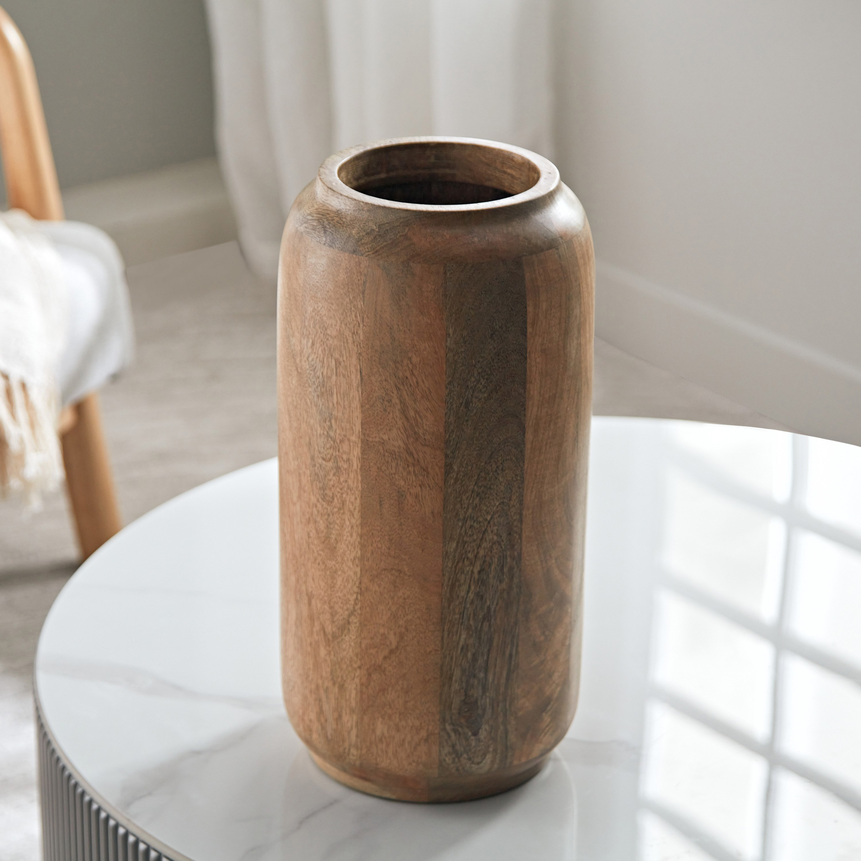 مزهرية زهور خشب رفيعة من كوهار - 18.5x18.5x38 سم-hbxbedroom-decorandaccessories-vases-image-2