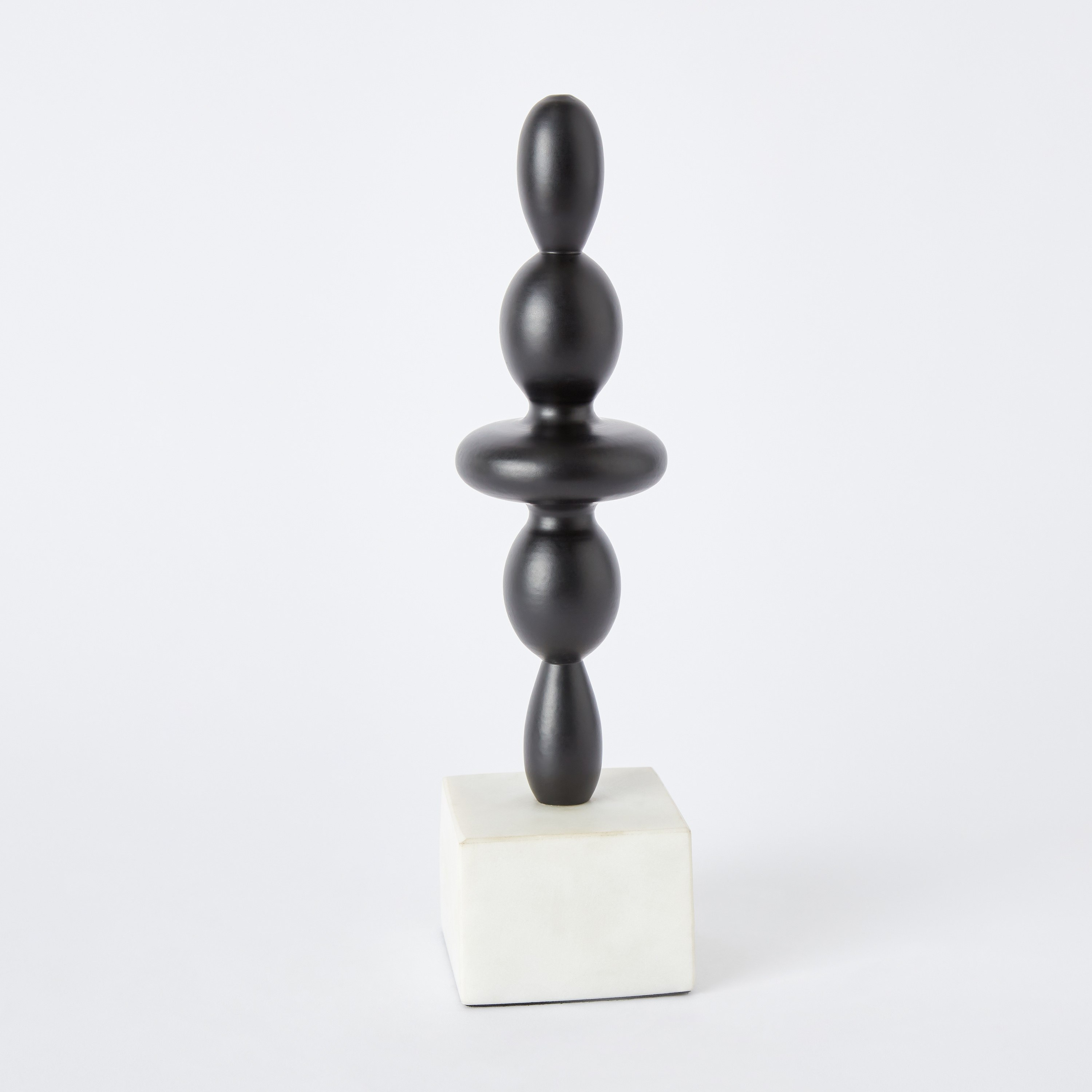 ديكور طاولة ألومنيوم بقاعدة رخام من كوهار - 10x10x28 سم-hbxhomeware-homedecor-figurinesandornaments-image-4