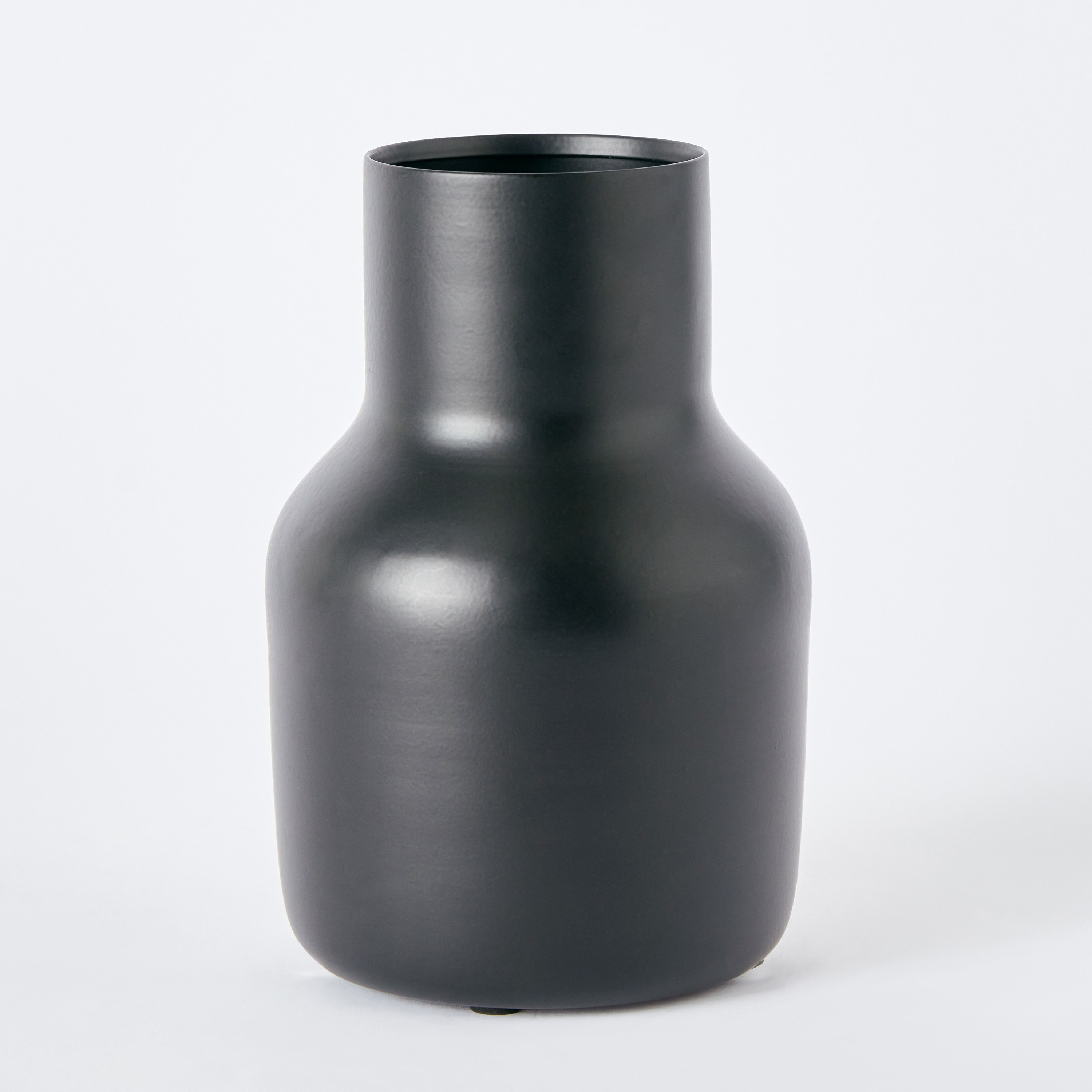 Denbi Modern Metal Flower Vase - 11.5x11.5x17.5 cm-hbxbedroom-decorandaccessories-vases-image-5
