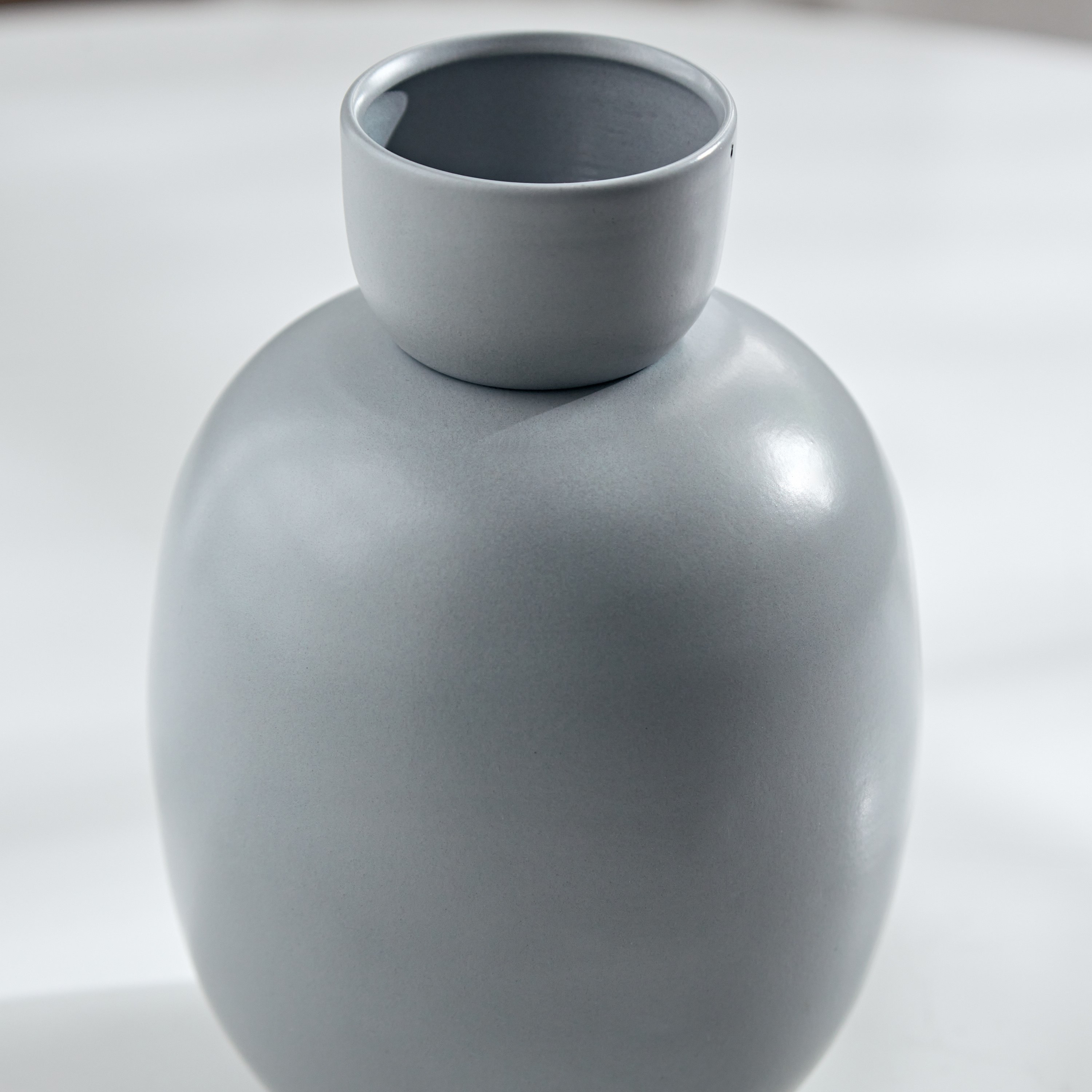 مزهرية زهور معدن عصرية من دينبي - 11.5x11.5x16.5 سم-hbxbedroom-decorandaccessories-vases-image-3