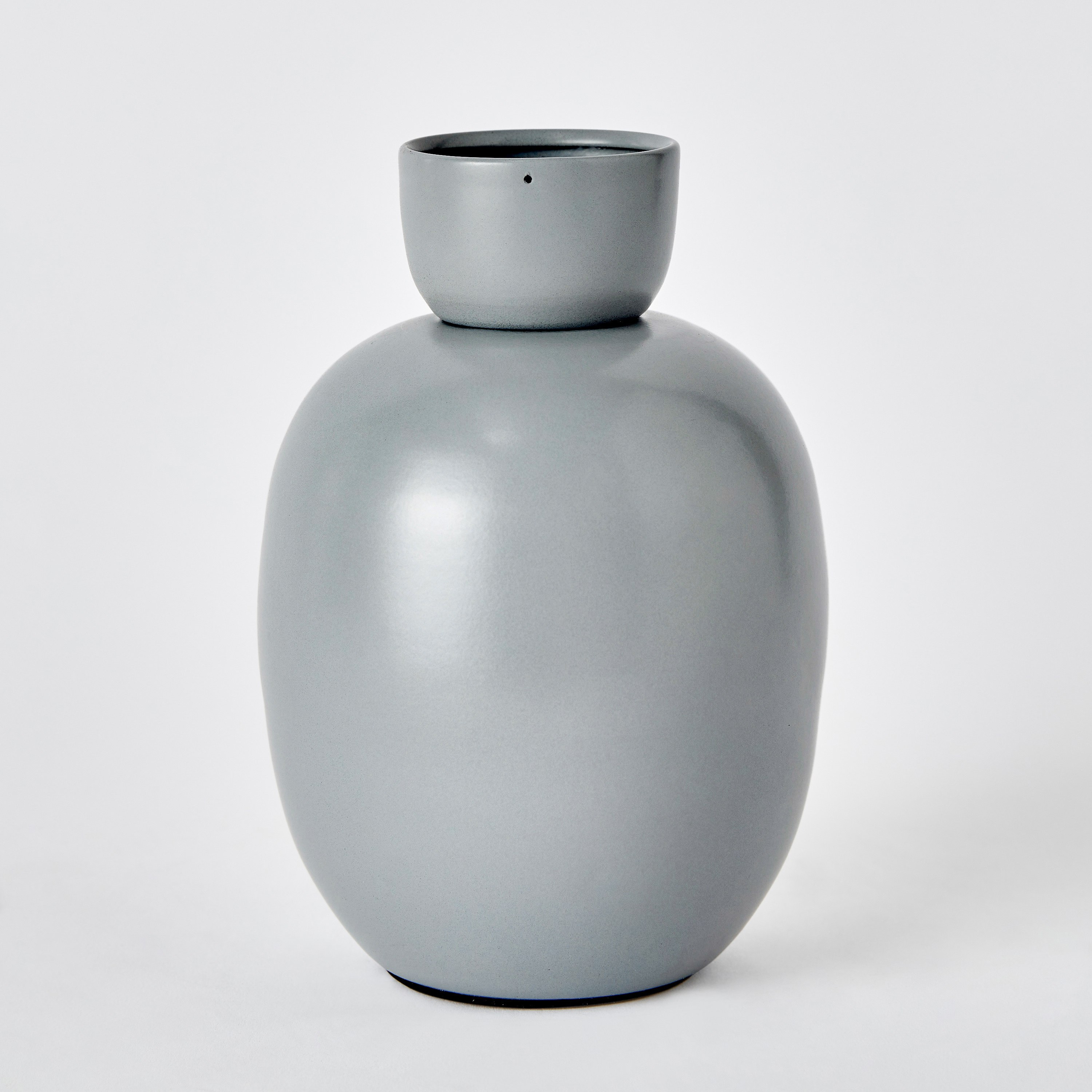 مزهرية زهور معدن عصرية من دينبي - 11.5x11.5x16.5 سم-hbxbedroom-decorandaccessories-vases-image-5