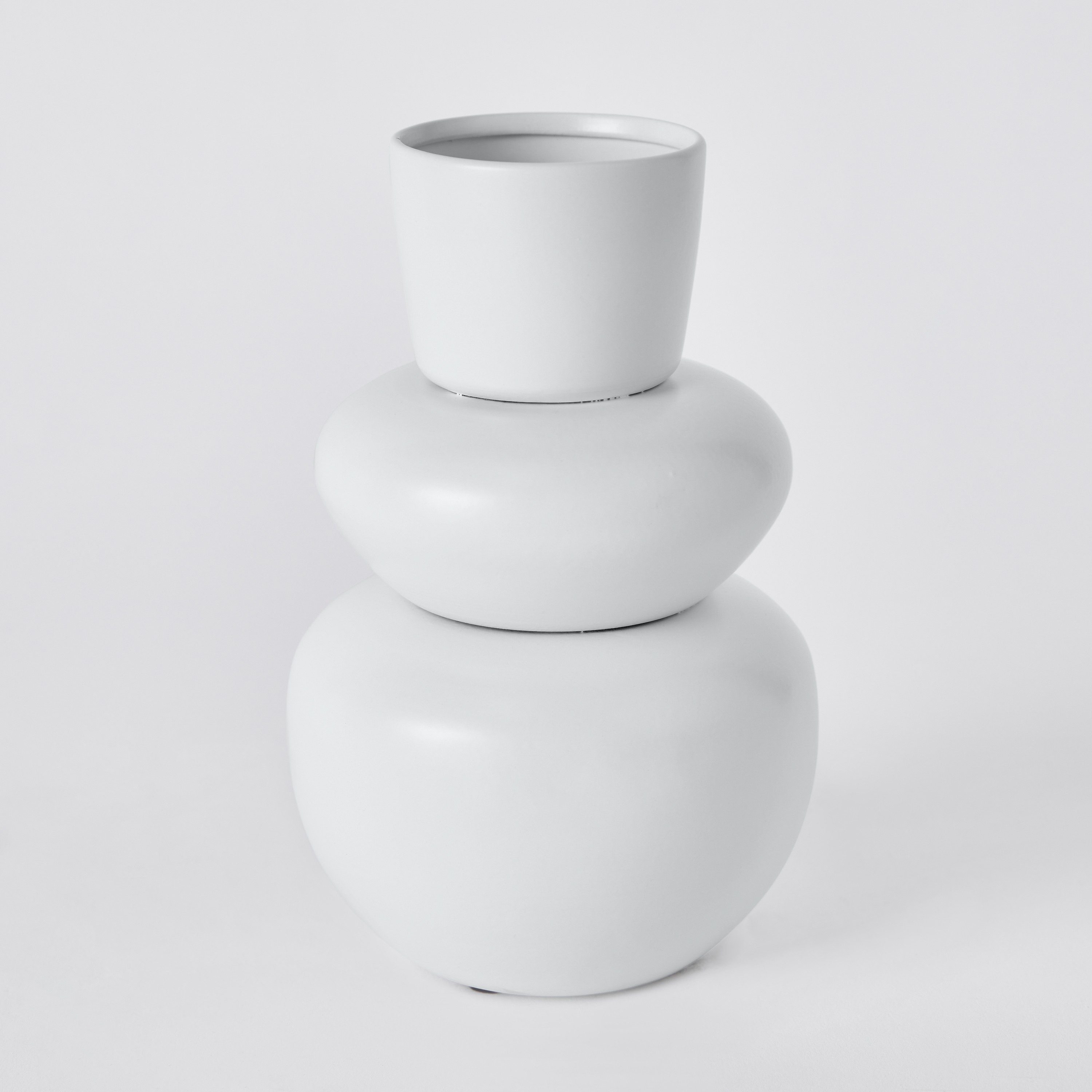 مزهرية زهور معدن عصرية من دينبي - 10.8x10.8x16 سم-hbxbedroom-decorandaccessories-vases-image-5