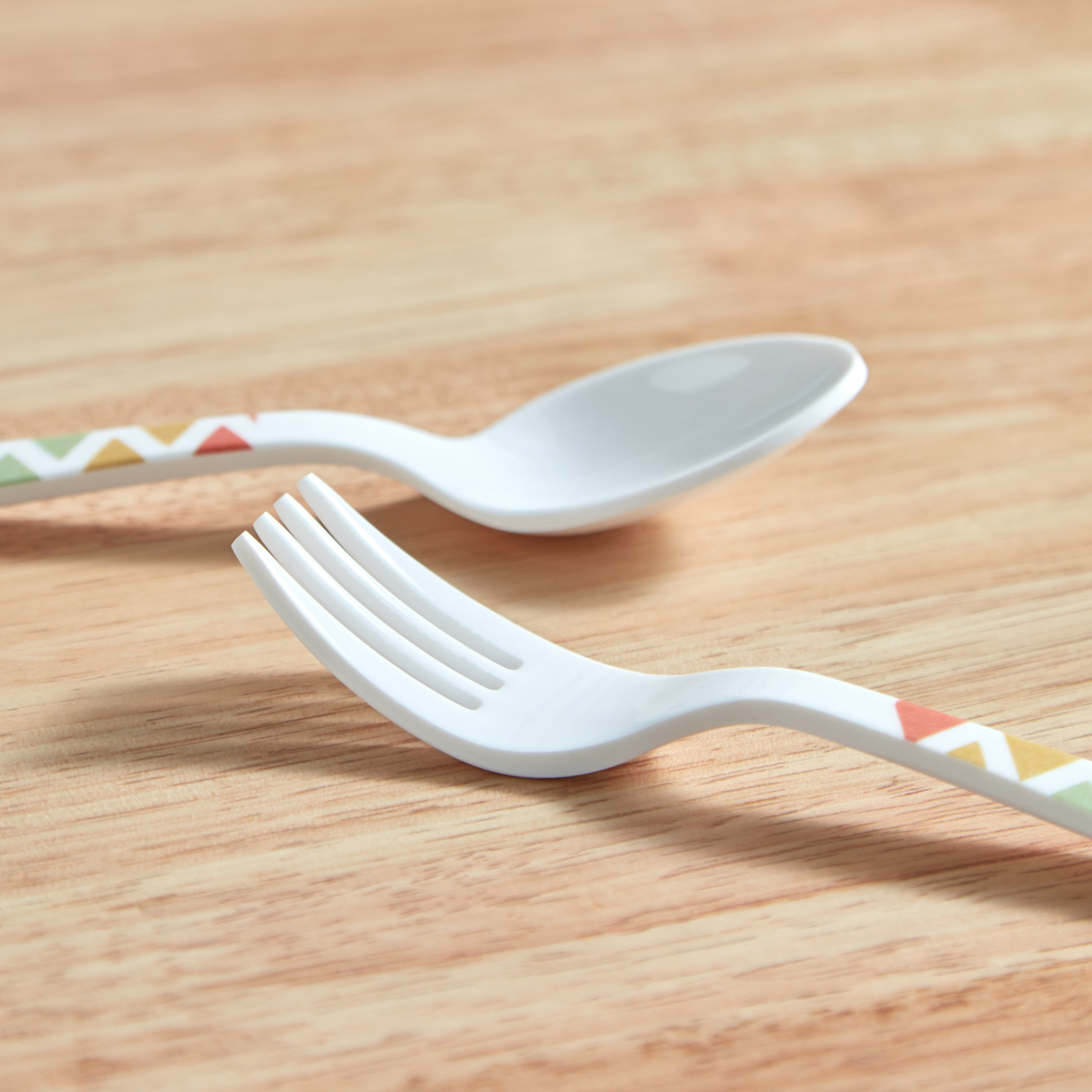 Playland Trinity Melamine Be Wild 2-Piece Cutlery Set - 16 cm-hbxhomeware-hbxkidsandyouth-image-2