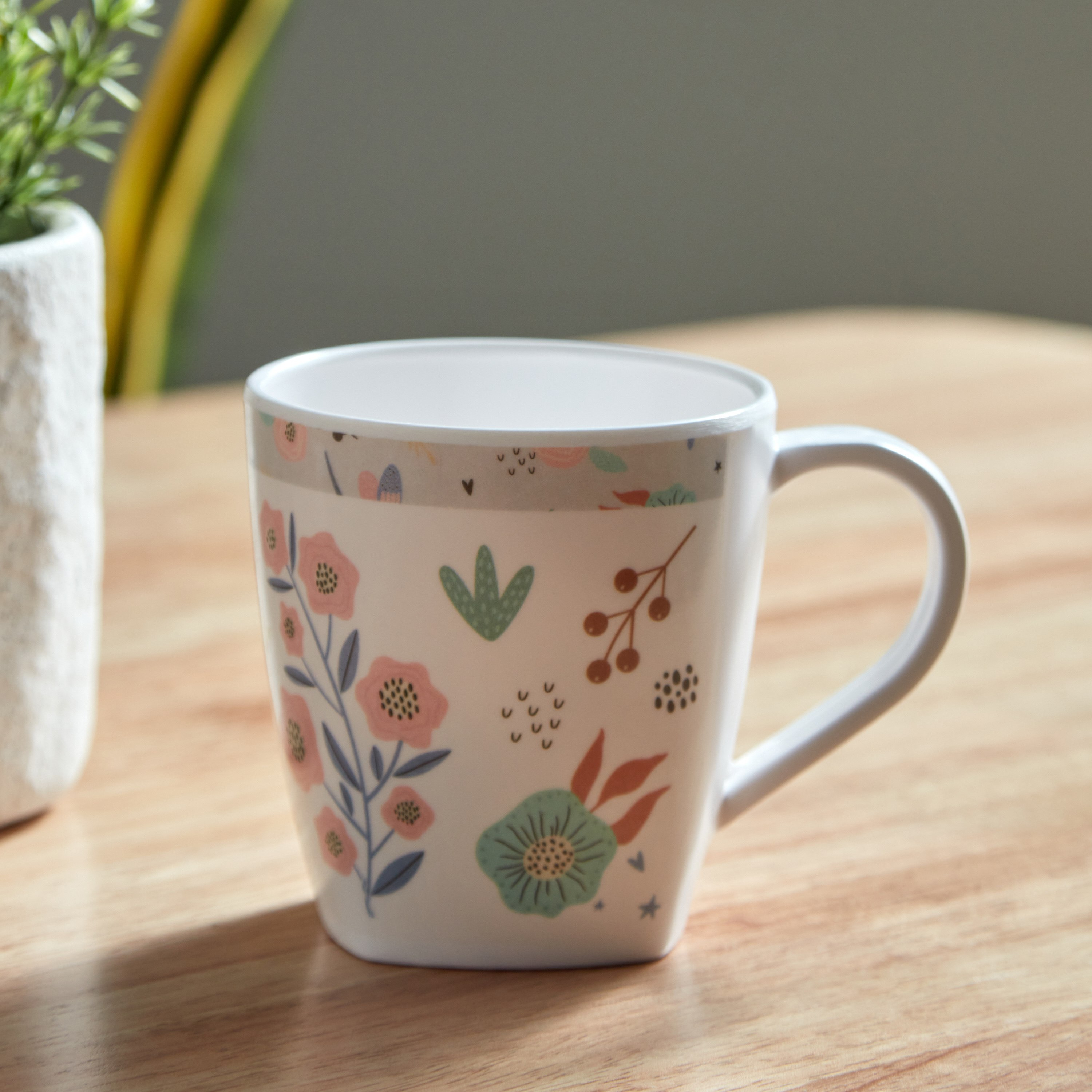 Flutterby Trinity Bloom Melamine Mug - 300 ml-hbxhomeware-hbxkidsandyouth-image-1