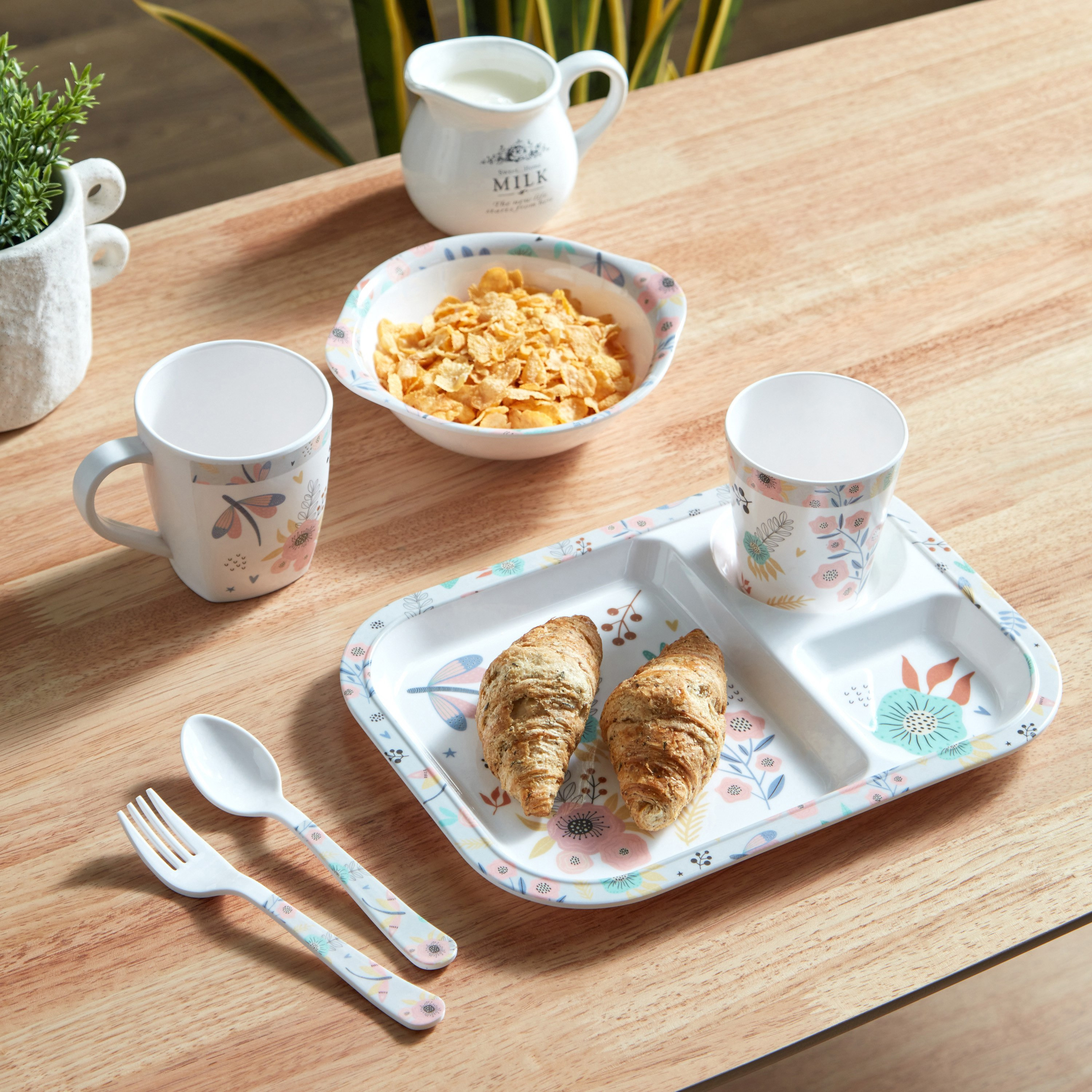 Flutterby Trinity Bloom Melamine Mug - 300 ml-hbxhomeware-hbxkidsandyouth-image-4
