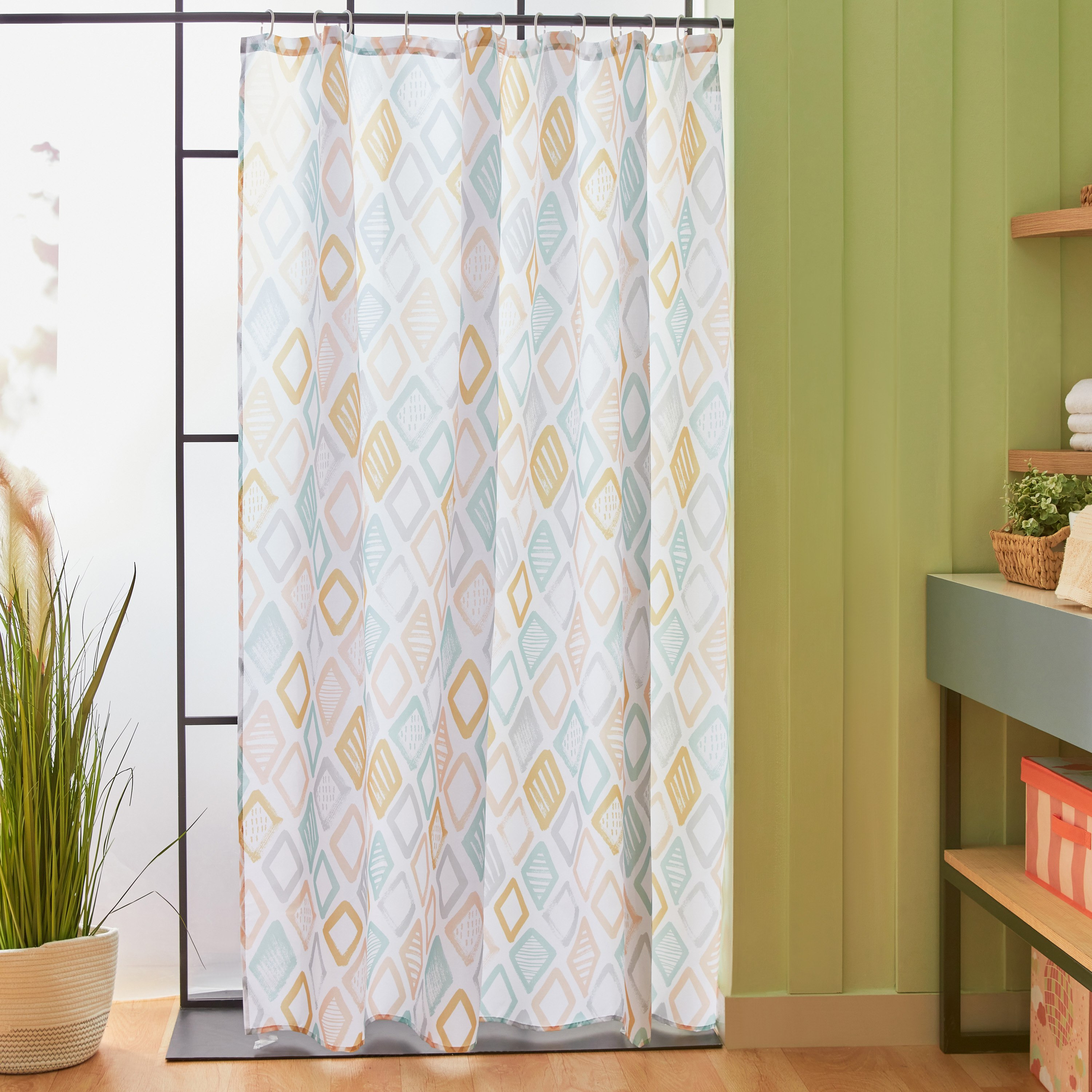 ستارة استحمام بوليستر جيميناي من بلا لاند- 180x180 سم-hbxhomeware-hbxkidsandyouth-image-1