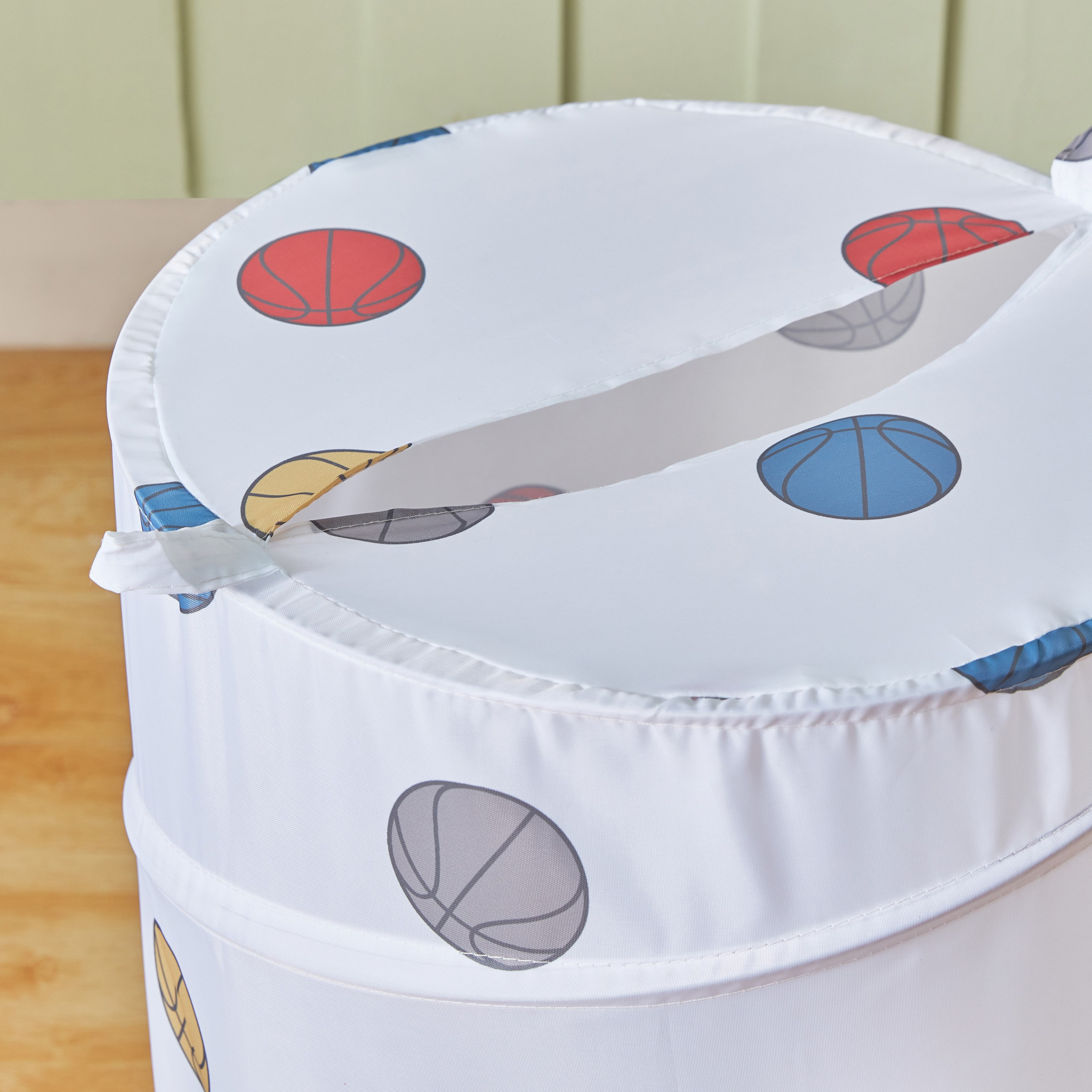 Arcade Gemini Polyester Laundry Hamper - 38x50 cm-hbxbathroom-laundry-laundryhampers-image-3