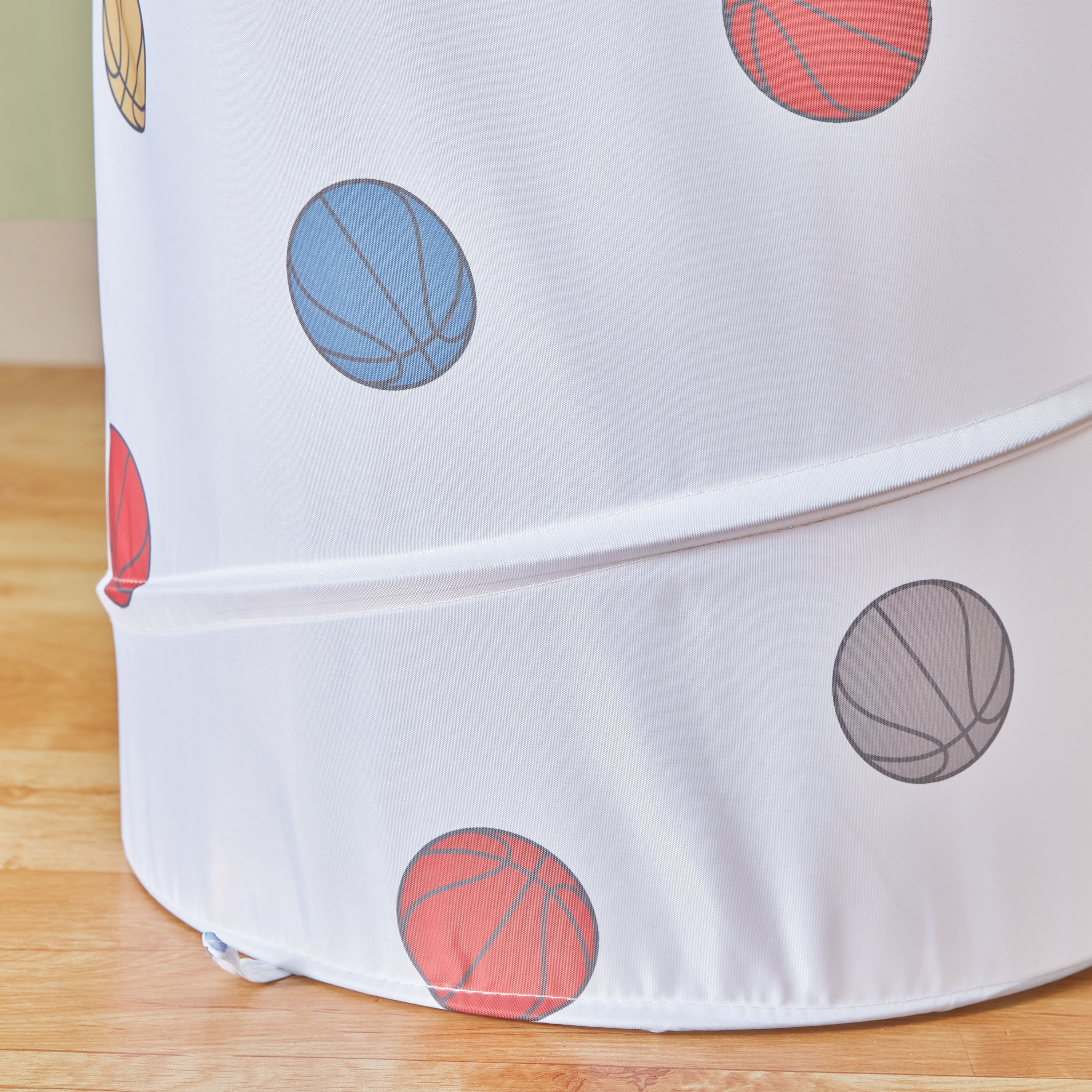Arcade Gemini Polyester Laundry Hamper - 38x50 cm-hbxbathroom-laundry-laundryhampers-image-4