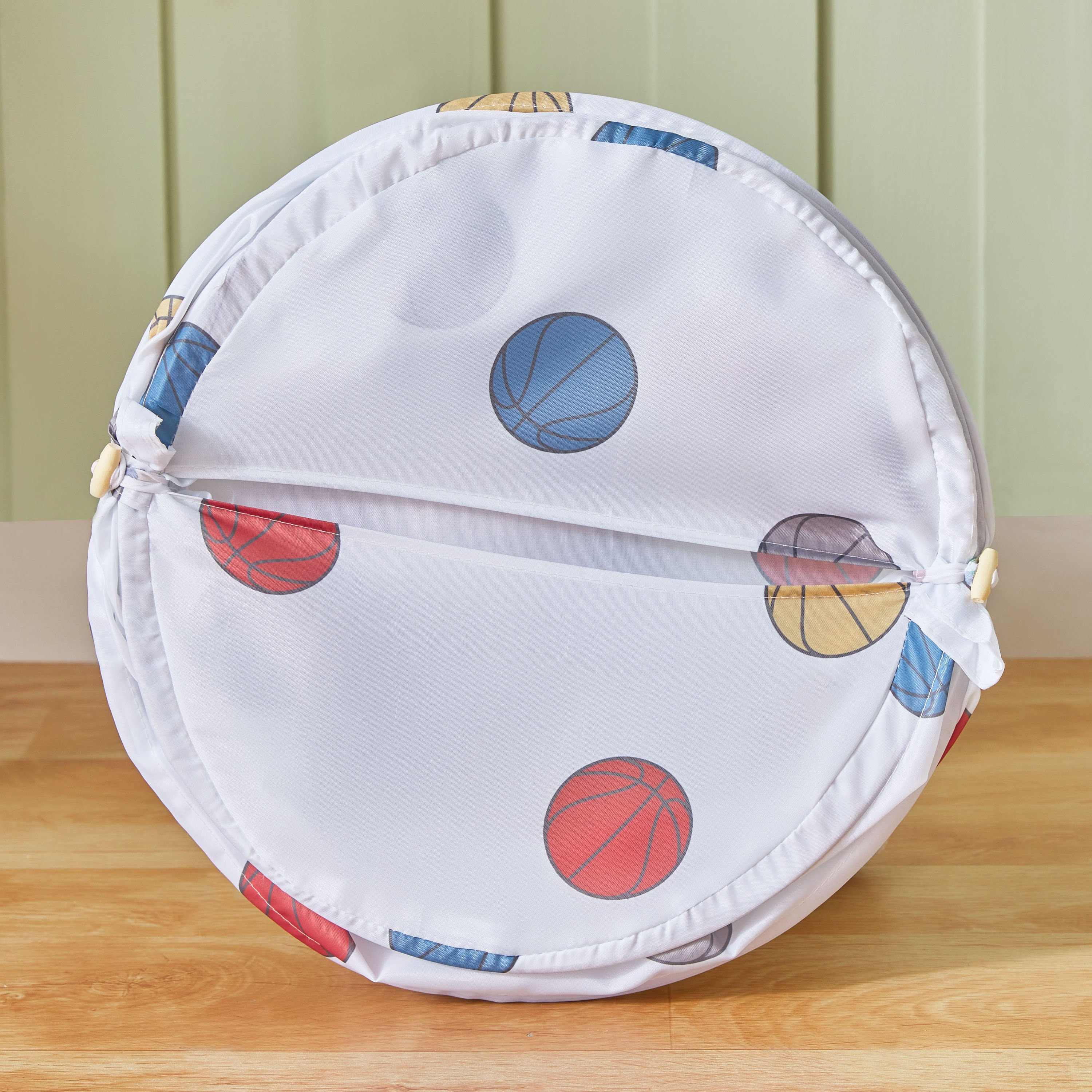 Arcade Gemini Polyester Laundry Hamper - 38x50 cm-hbxbathroom-laundry-laundryhampers-image-5