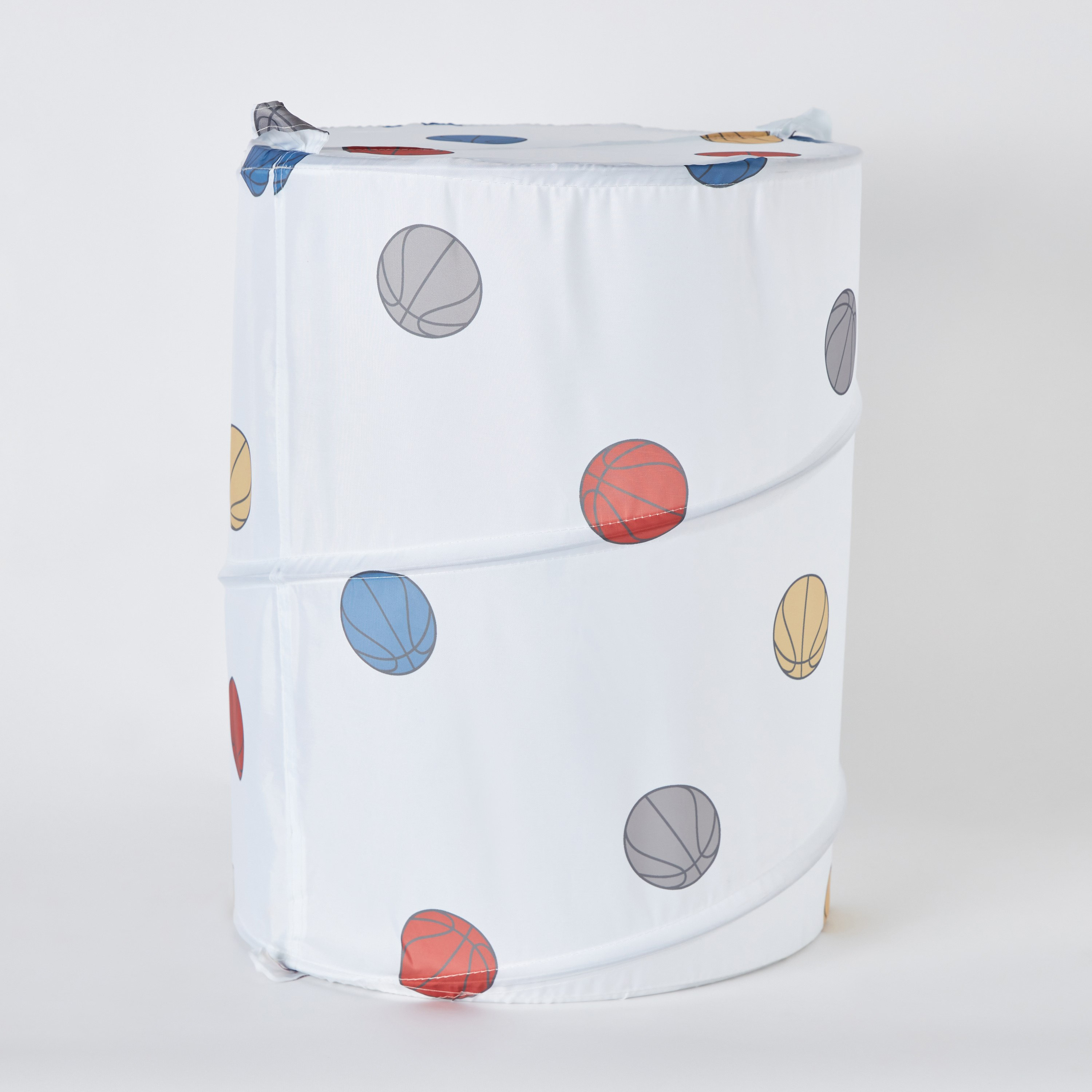 Arcade Gemini Polyester Laundry Hamper - 38x50 cm-hbxbathroom-laundry-laundryhampers-image-7