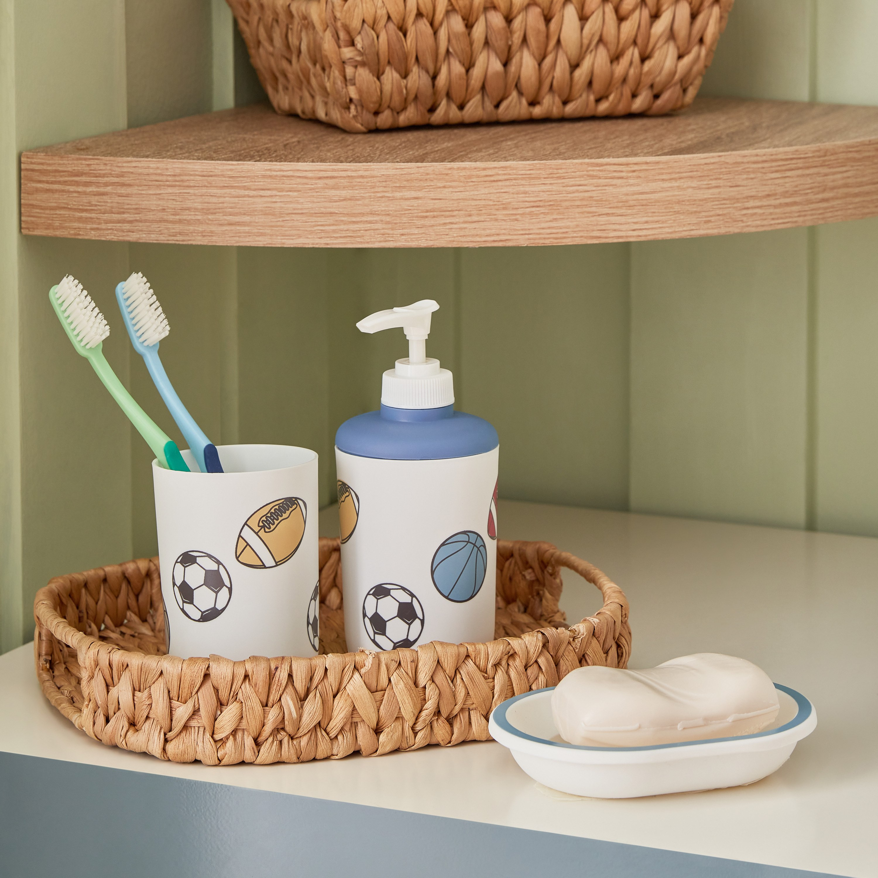 طقم اكسسوارات حمام 3 قطع جيميني كوزميك من أركيد-hbxhomeware-hbxkidsandyouth-image-1