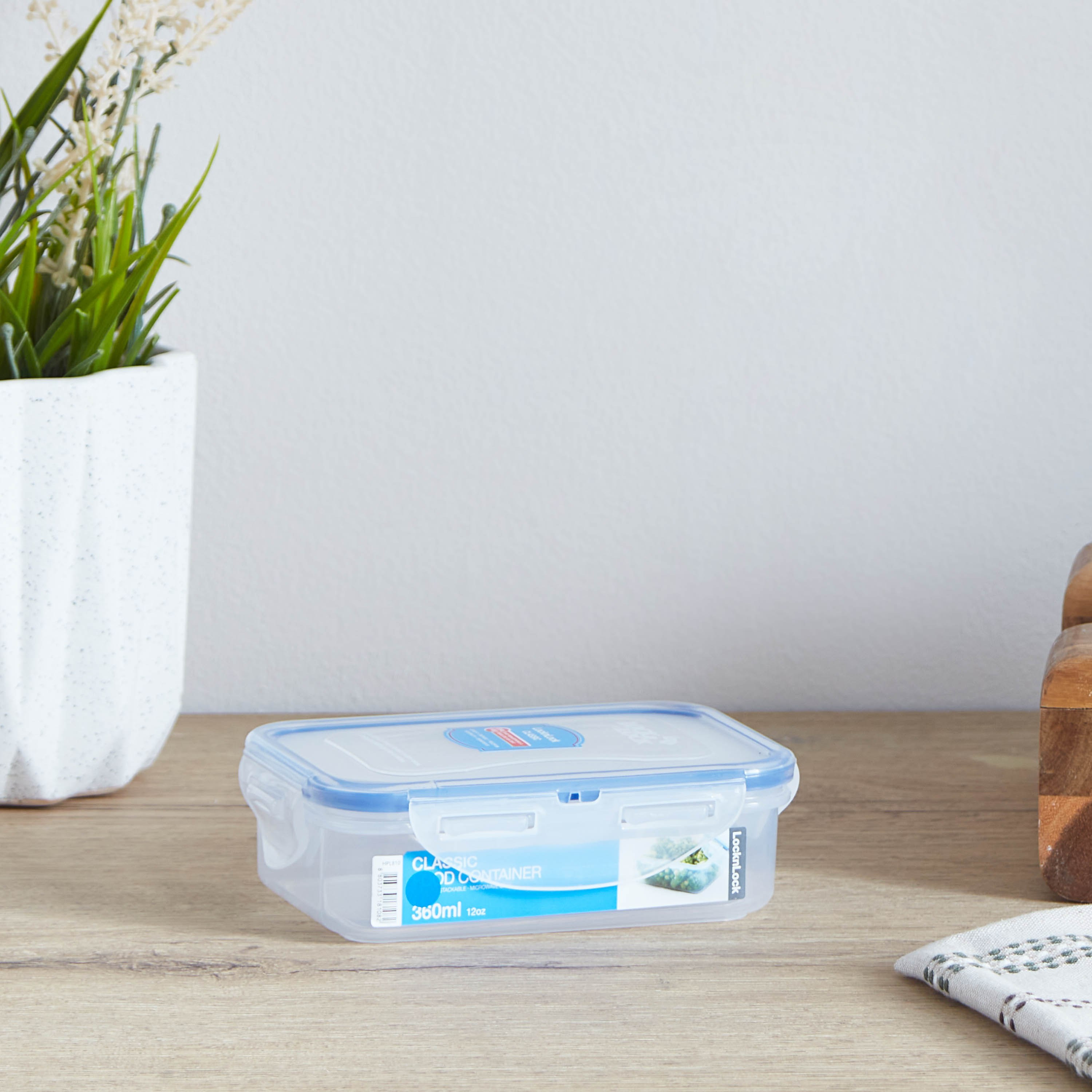 Lock & Lock Rectangular Food Container - 360 ml-hbxhomeware-hbxkitchen-image-2
