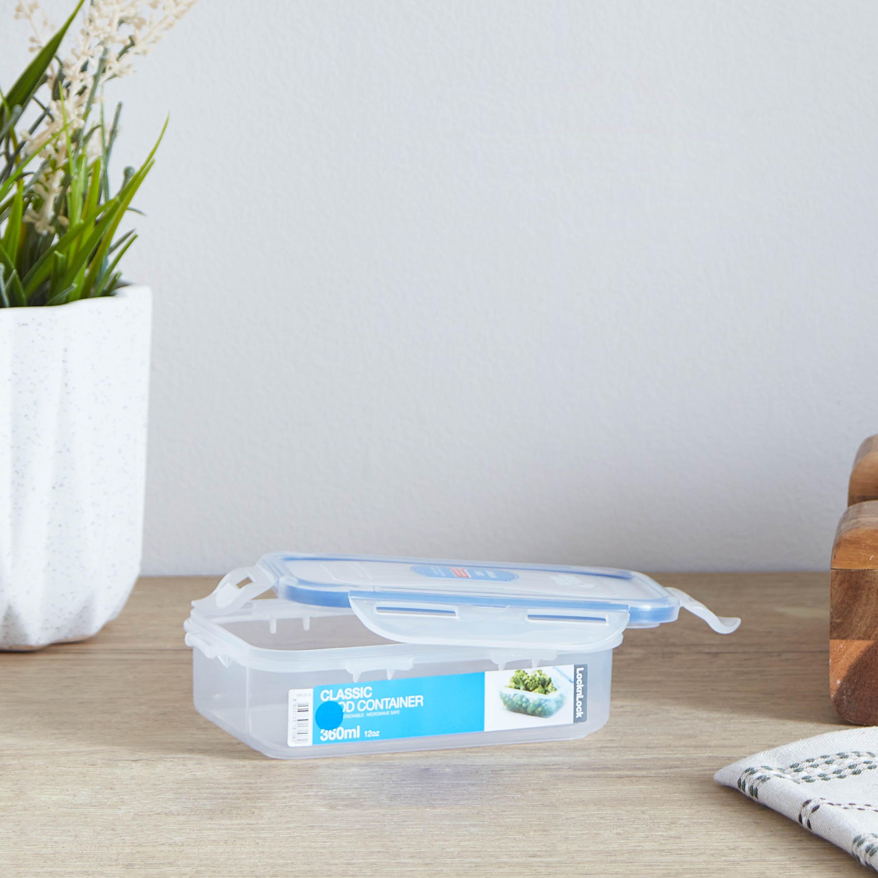 Lock & Lock Rectangular Food Container - 360 ml-hbxhomeware-hbxkitchen-image-3