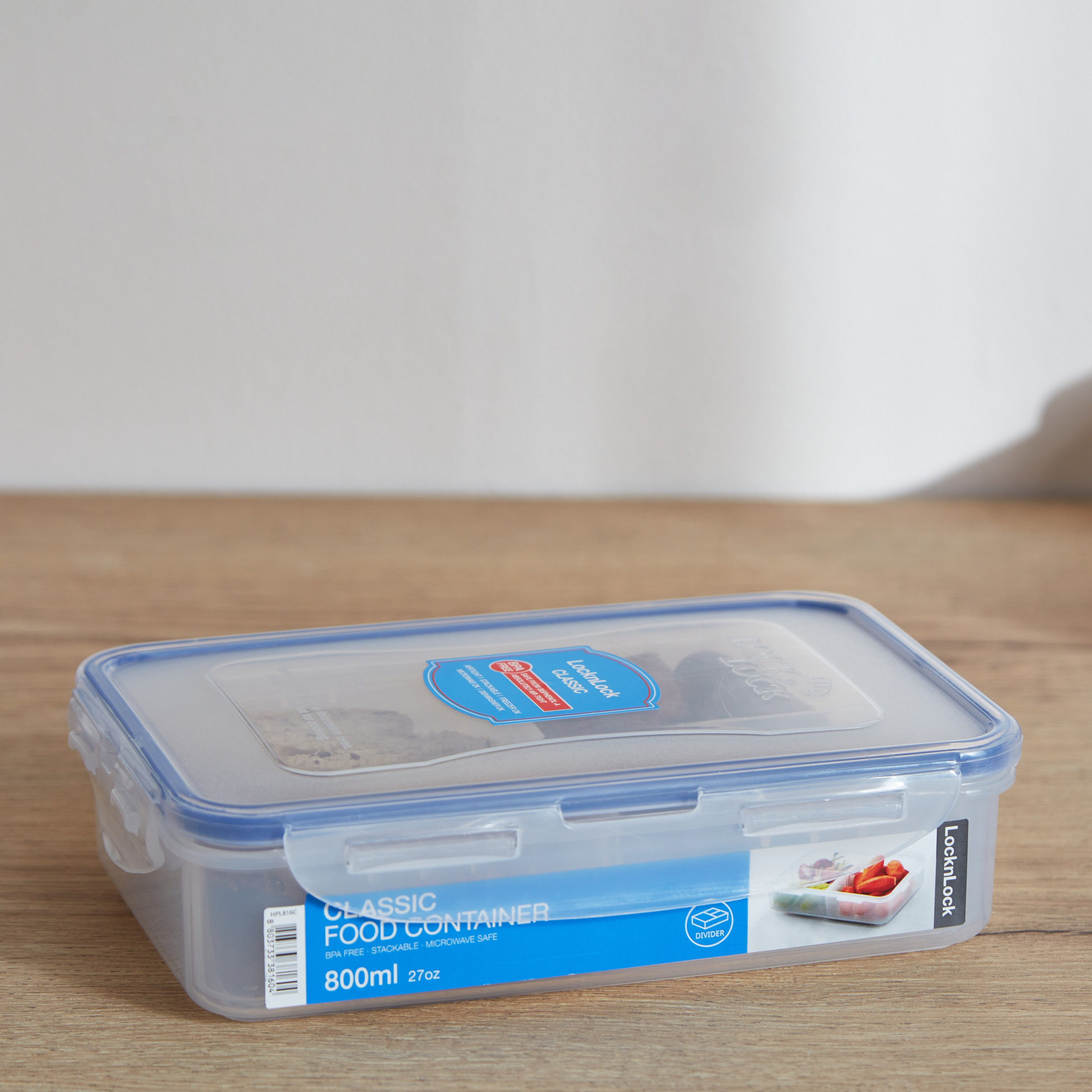 حاوية طعام مستطيلة بفواصل من لوك أند لوك - 800 مل-hbxhomeware-hbxkitchen-image-1