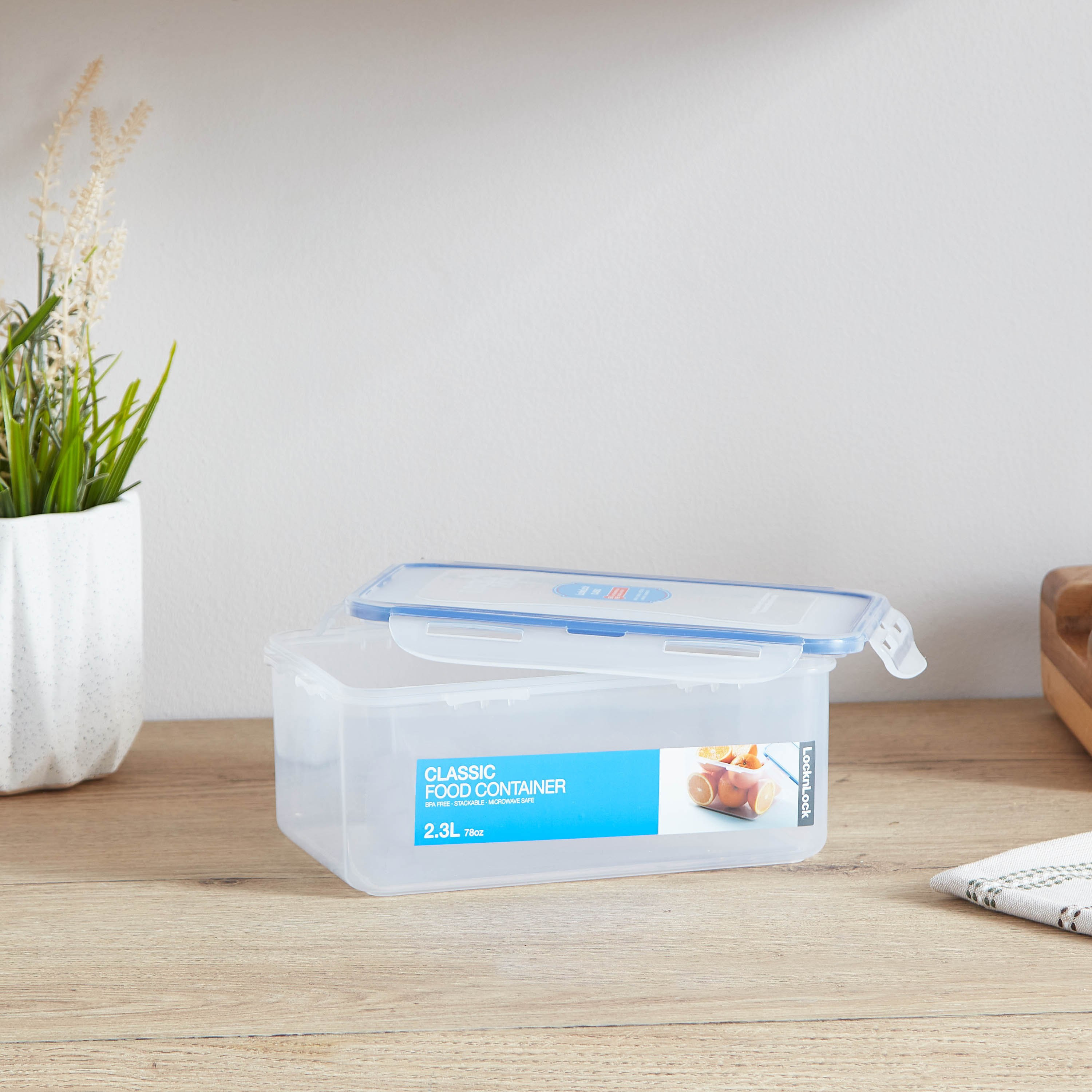 Lock & Lock Rectangular Food Container - 2.3 L-hbxhomeware-hbxkitchen-image-3