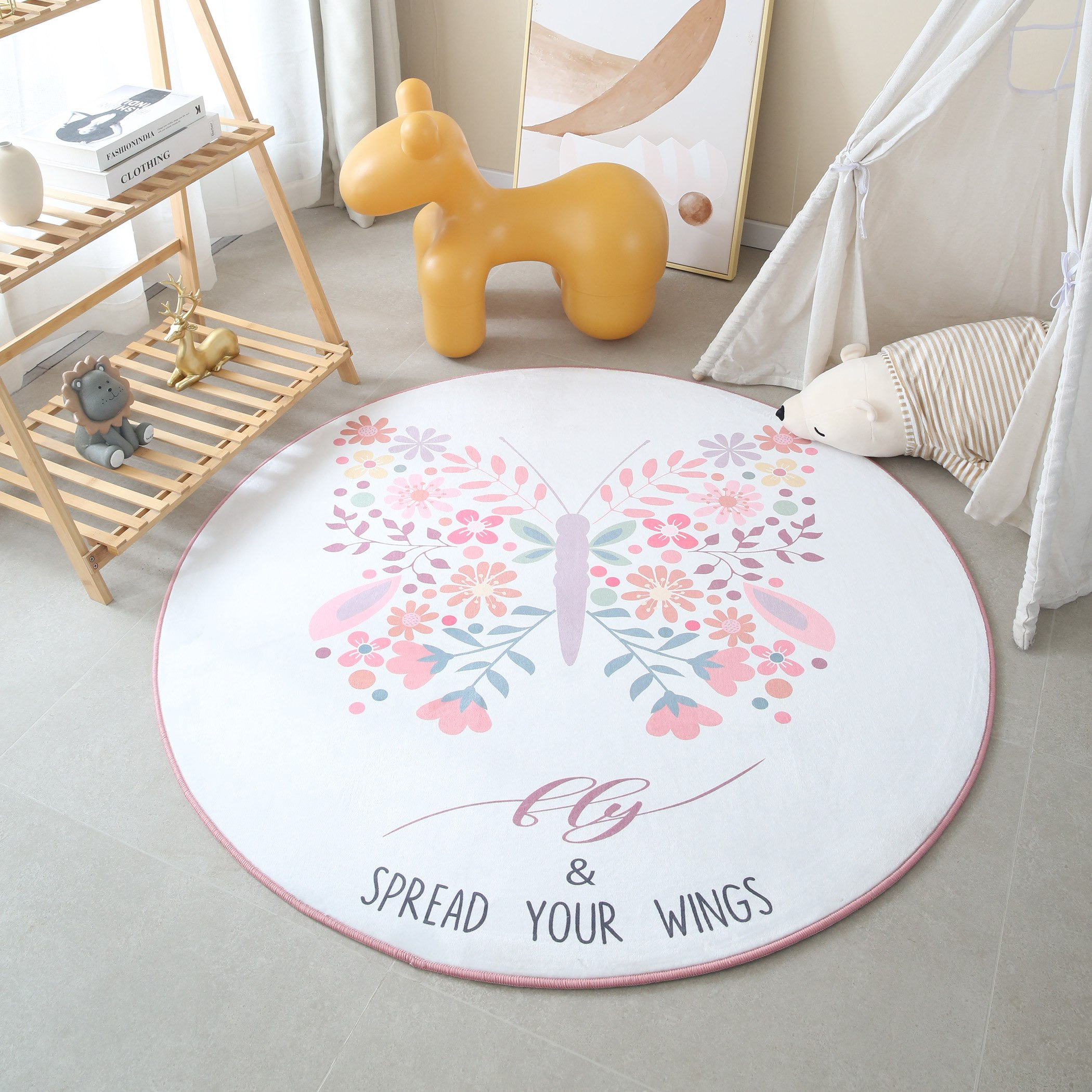 سجادة فلانيل بطبعات من فلاترباي بن - 120 سم-hbxhomeware-hbxkidsandyouth-image-1