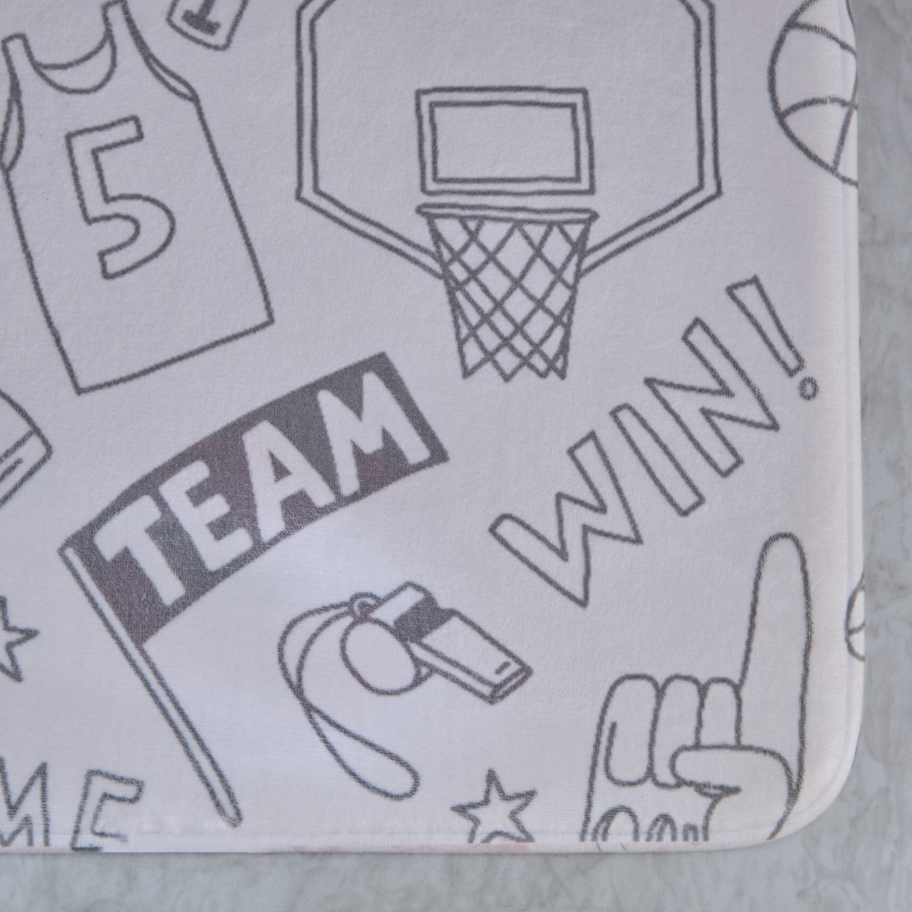 Arcade Gwen Basketball Foam Bath Mat - 40x60 cm-hbxhomeware-kidsessentials-kidsbathmatsandtubmats-image-3