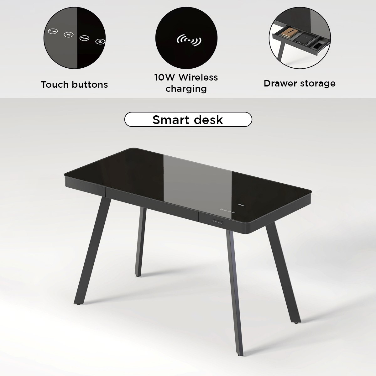 مكتب ذكي بسطح زجاج من چينيوس-hbxfurniture-office-desks-image-5