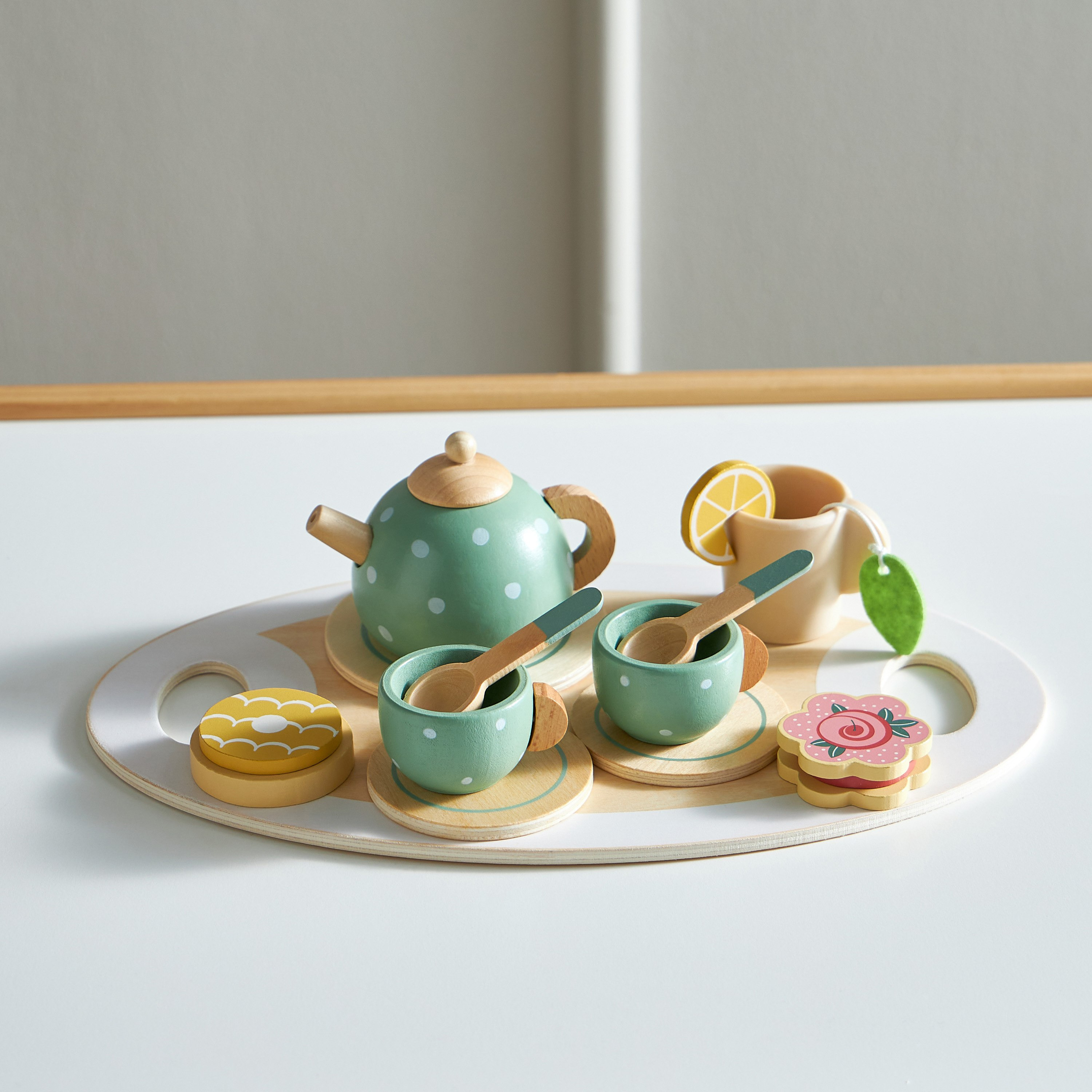 مجموعة لعب الشاي 15 قطعة من بلاي لاند - 30x18x7.5 سم-hbxhomeware-hbxkidsandyouth-image-1