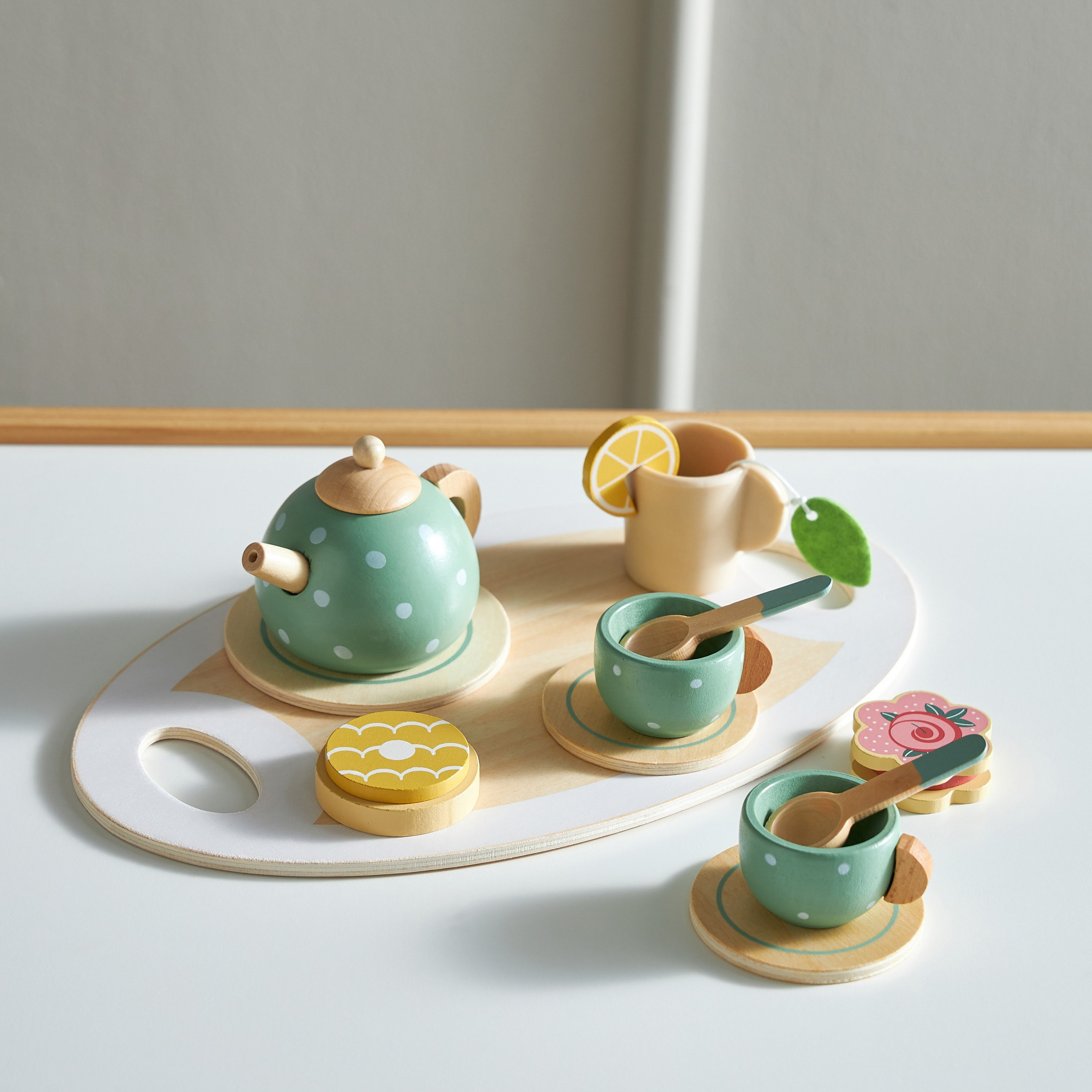 مجموعة لعب الشاي 15 قطعة من بلاي لاند - 30x18x7.5 سم-hbxhomeware-hbxkidsandyouth-image-2