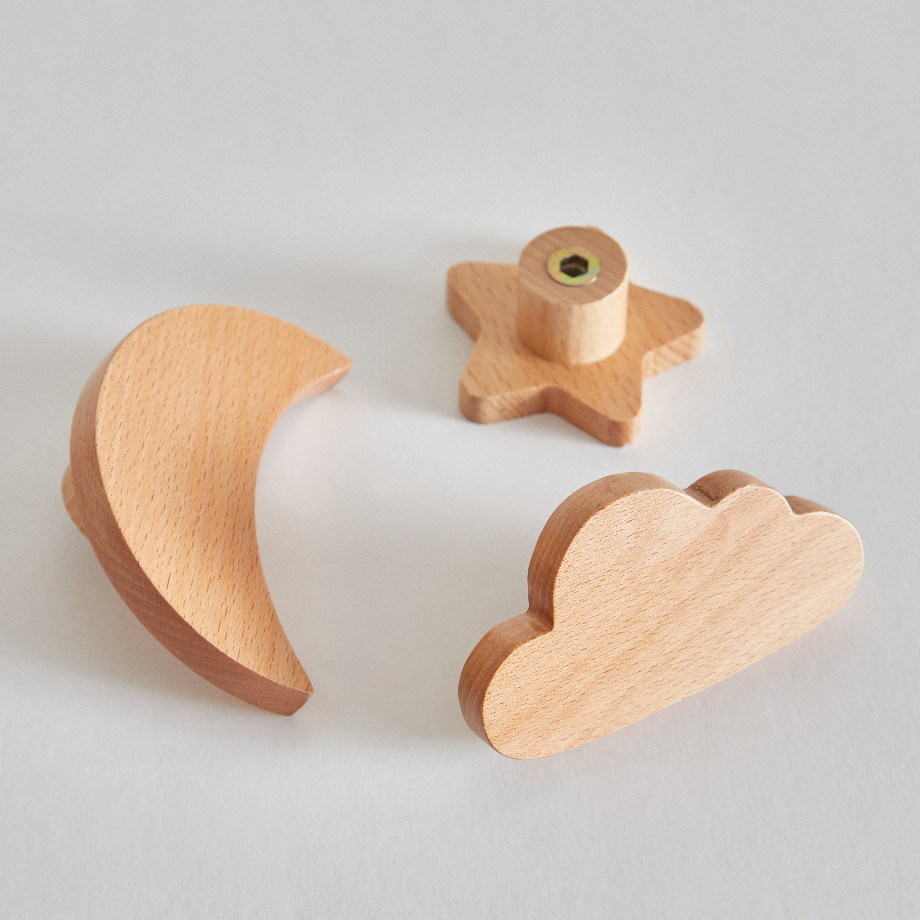 Natura 3-Piece Wooden Constellation Wall Hook Set-hbxdiningroom-decorandaccessories-hooks-image-3