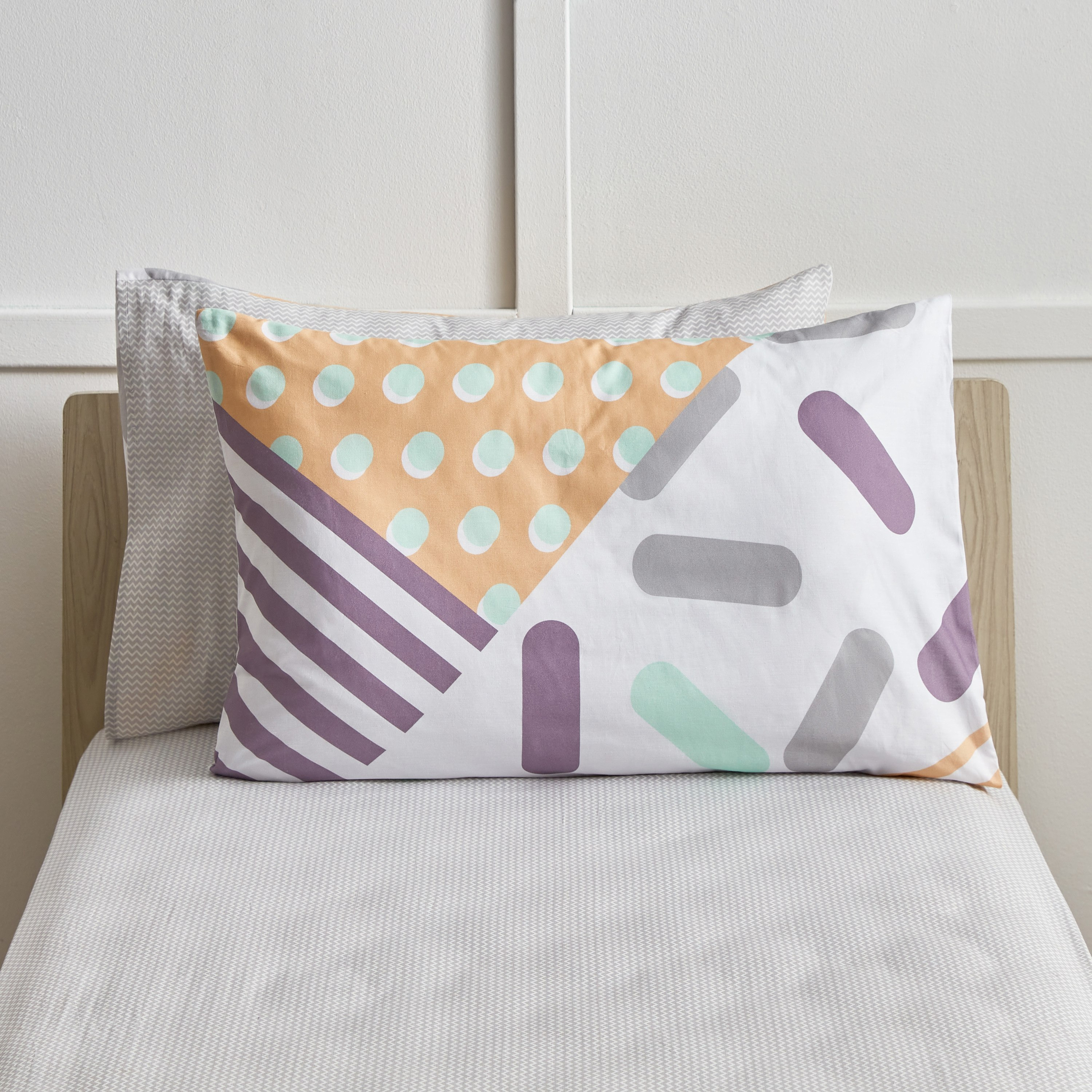 Playland Whimsical Kapas 2-Piece Cotton Pillow Cover Set - 50x75 cm-hbxhomeware-hbxkidsandyouth-image-2