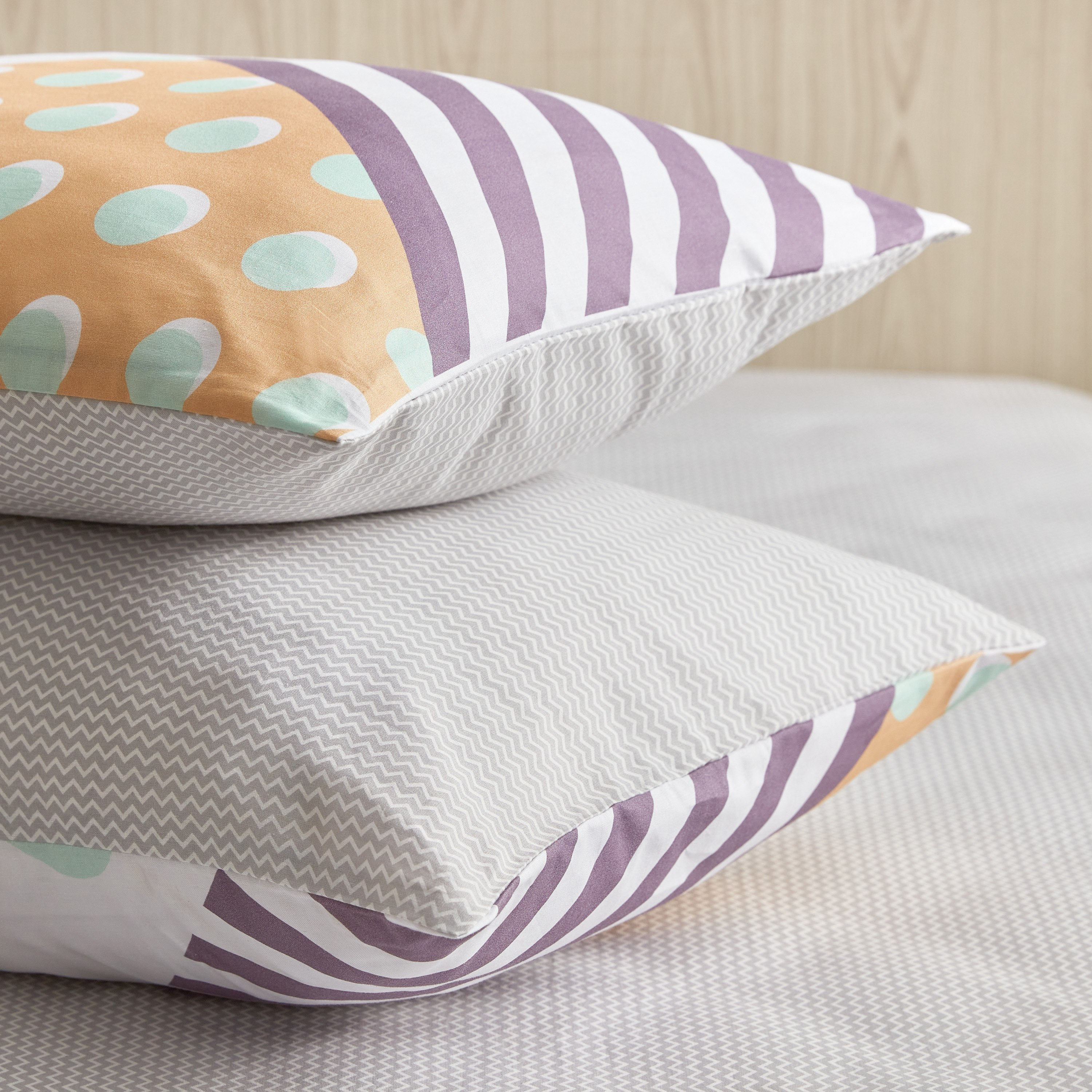 Playland Whimsical Kapas 2-Piece Cotton Pillow Cover Set - 50x75 cm-hbxhomeware-hbxkidsandyouth-image-4
