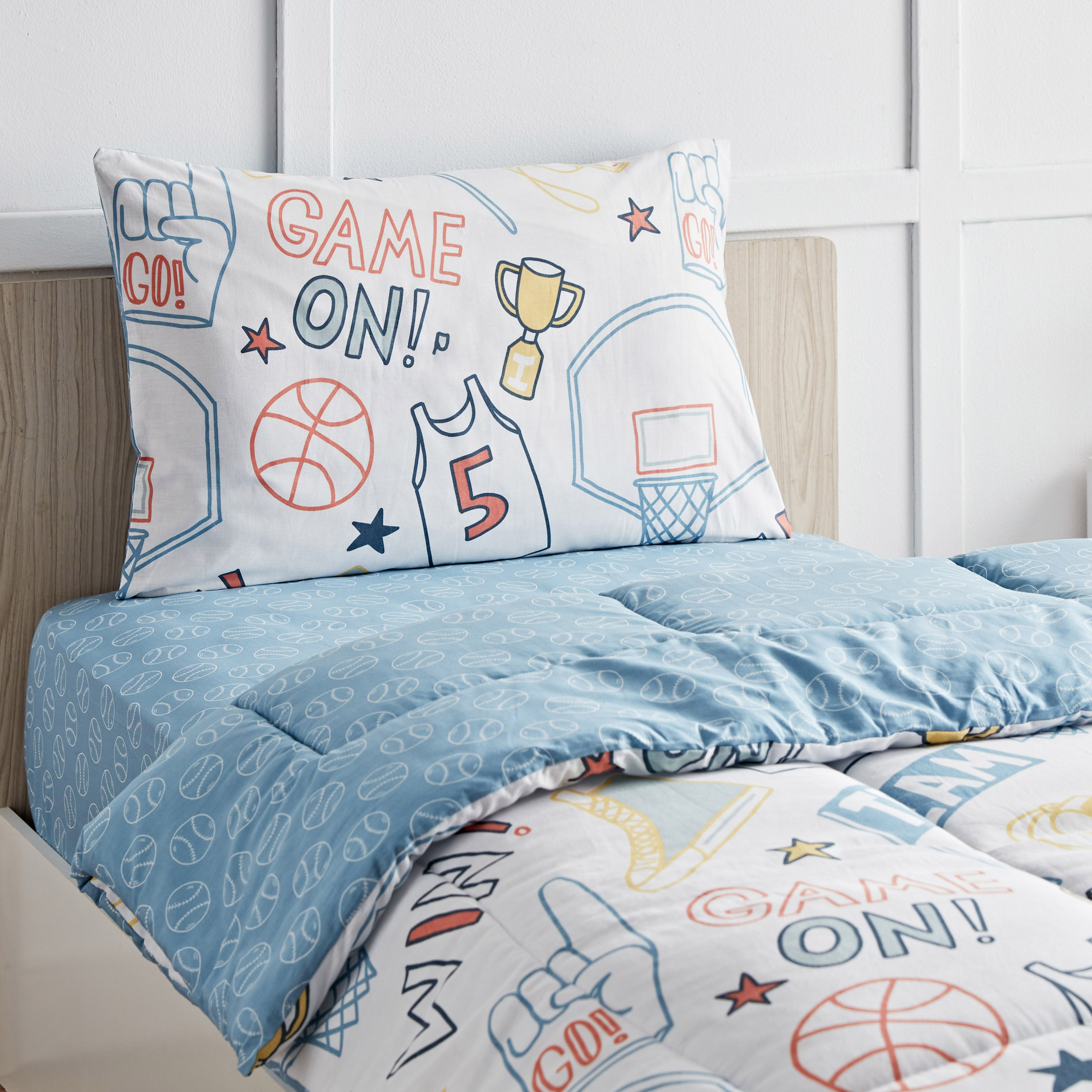 طقم لحاف قطن فردي قطعتين من أركيد - 135x220 سم-hbxhomeware-hbxkidsandyouth-image-4
