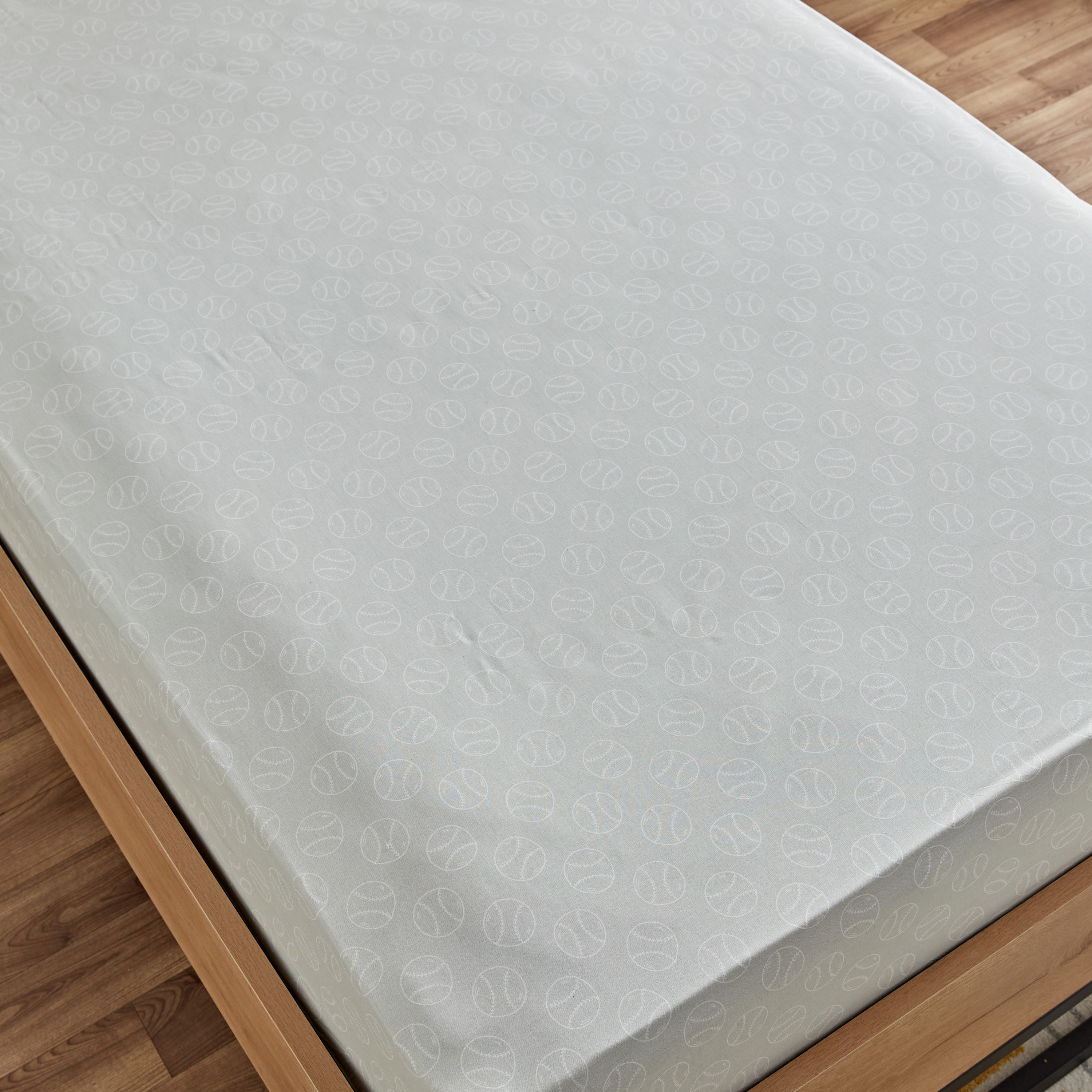 Arcade Win Win Kapas Cotton Twin Fitted Sheet - 120x200+25 cm-hbxhomeware-hbxkidsandyouth-image-3