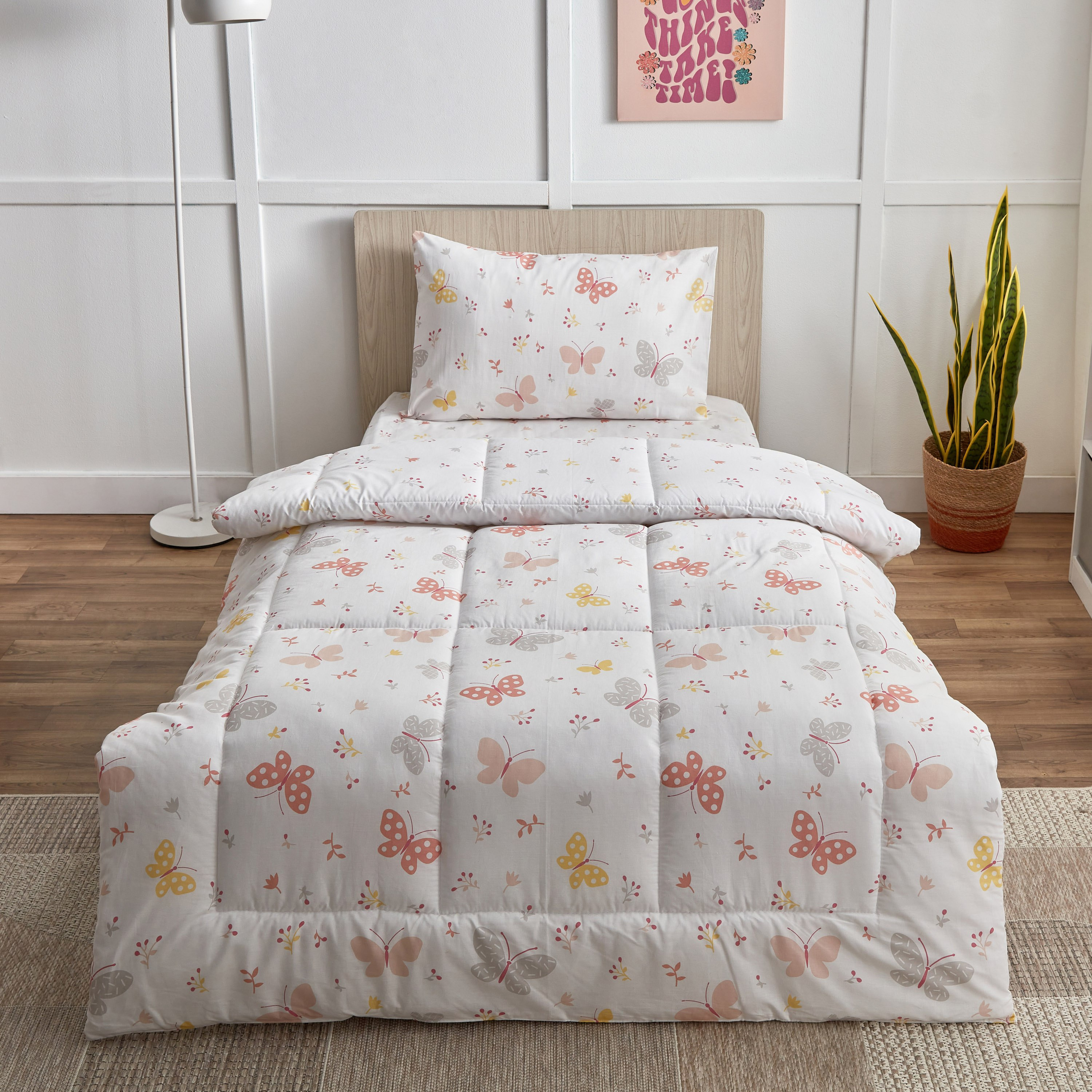 طقم لحاف قطن فردي قطعتين من فلاترباي - 135x220 سم-hbxhomeware-hbxkidsandyouth-image-2