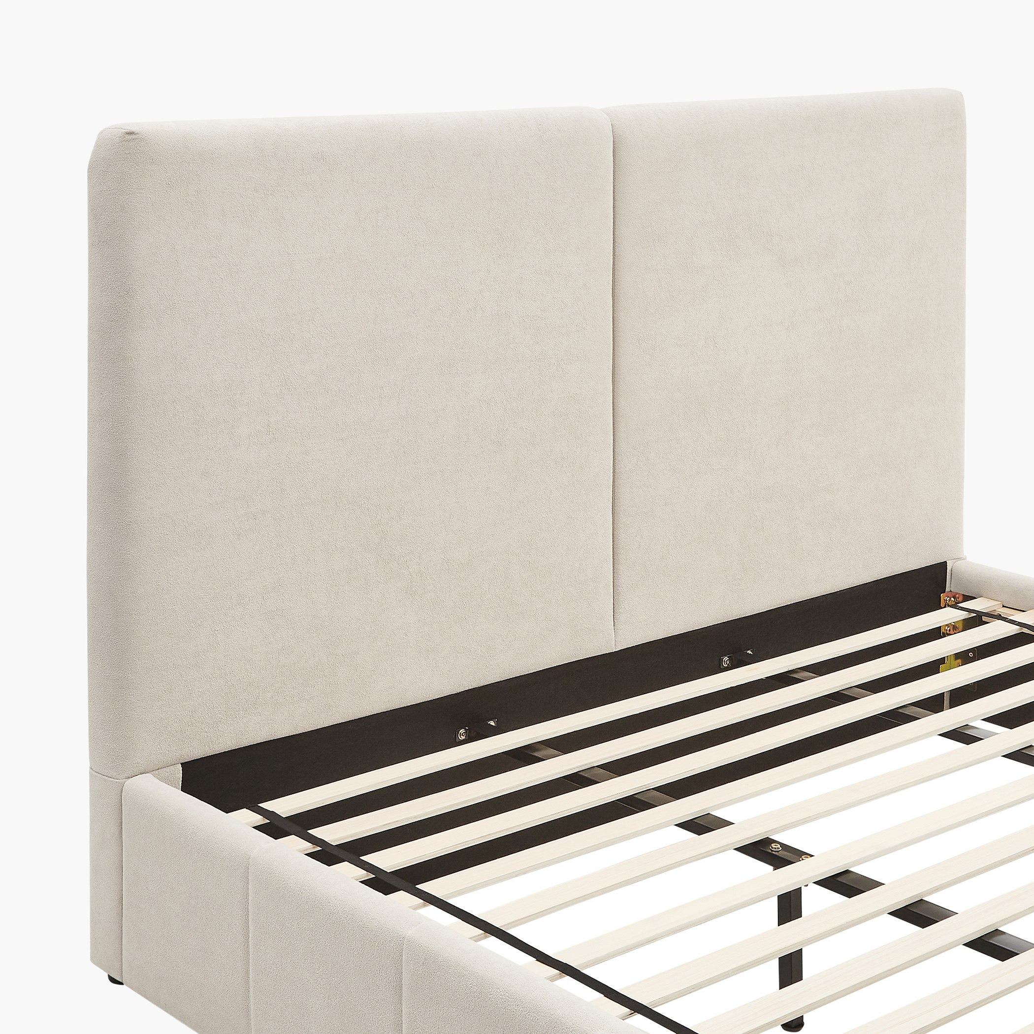 Pearl 5-Piece Upholstered King Bedroom Set - 180x200 cm-hbxbedroom-bedsandbedsets-bedroomsets-king-image-3