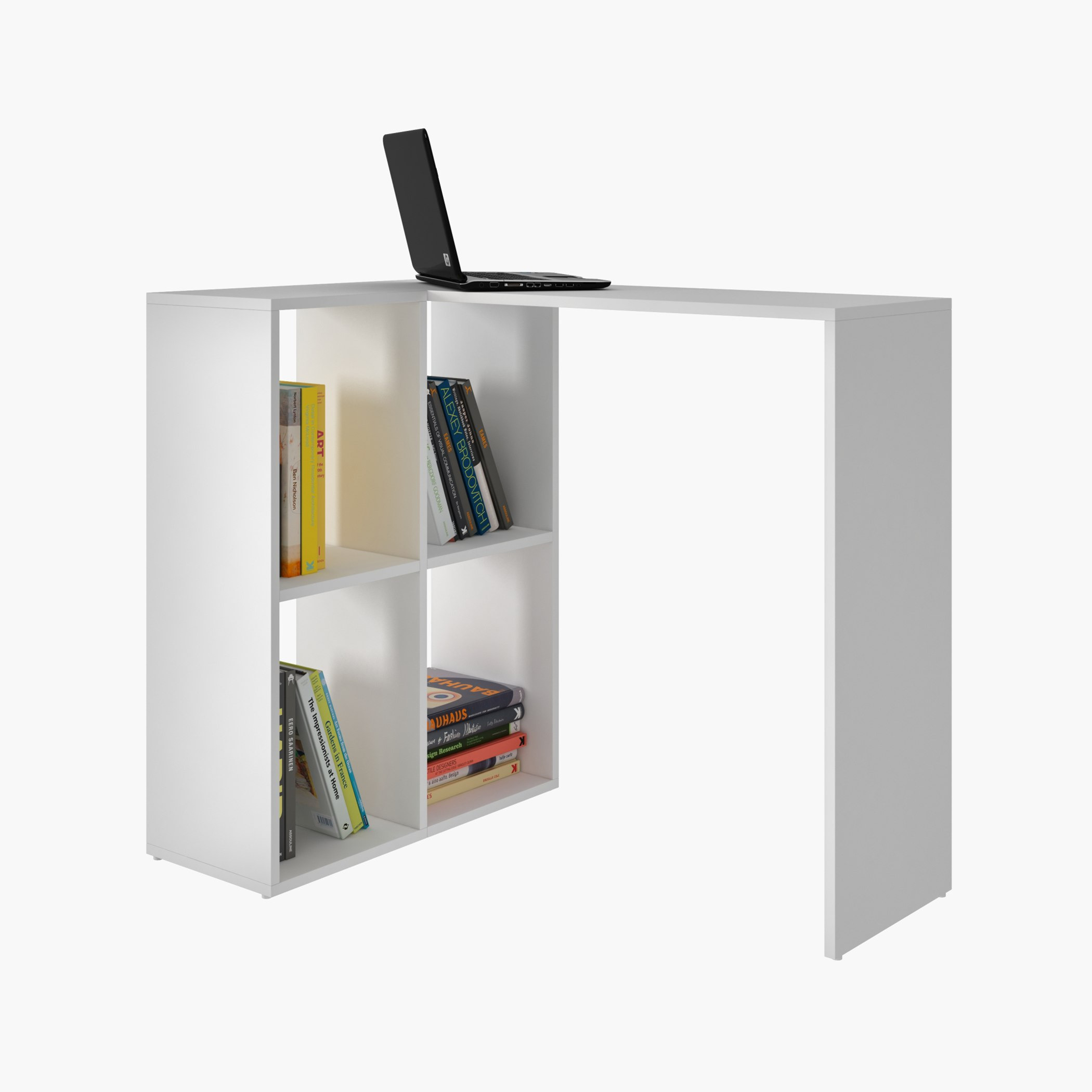 مكتب على شكل حرف L مع 4 مكعبات من بيانكا لوندرينا-hbxfurniture-office-desks-image-2
