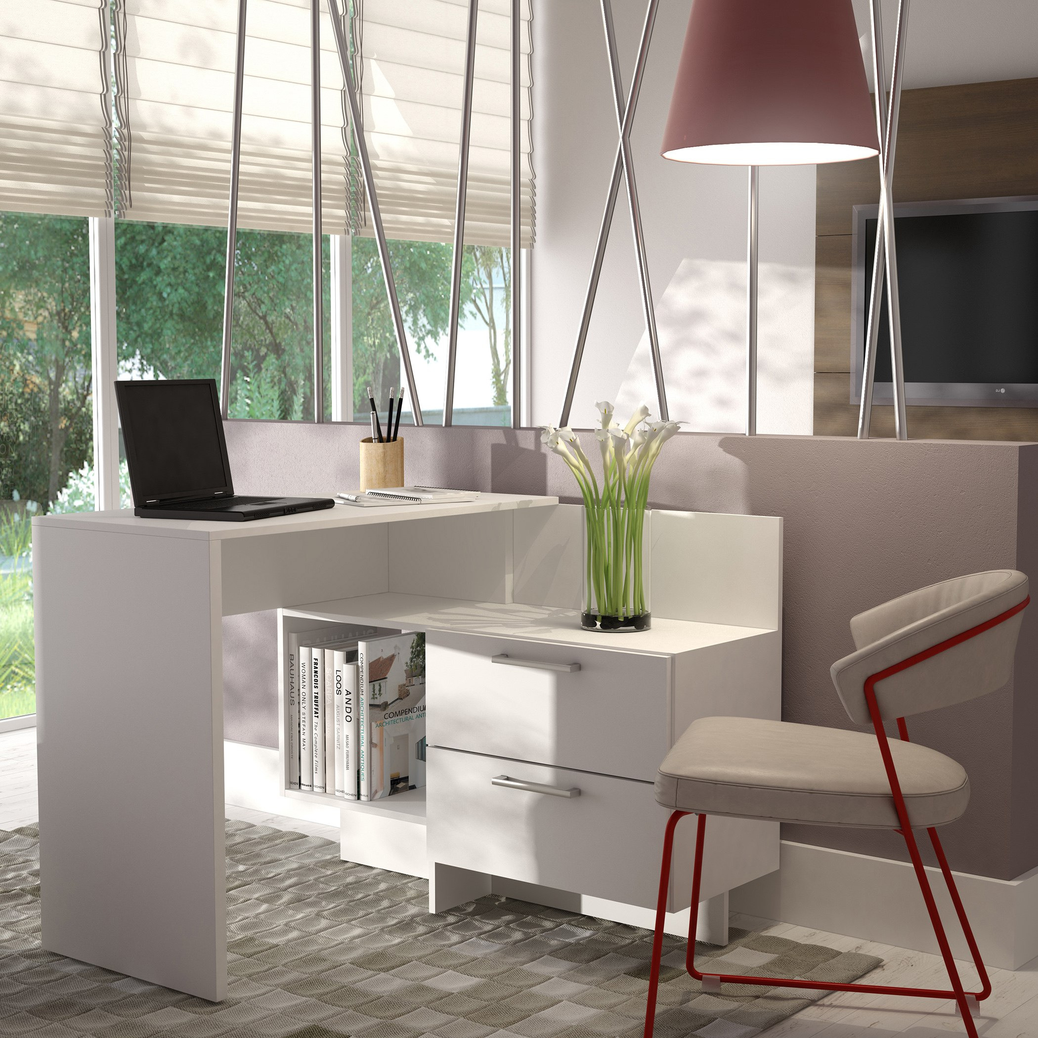 مكتب بدرجين من بيانكا لوندرينا-hbxfurniture-office-desks-image-1