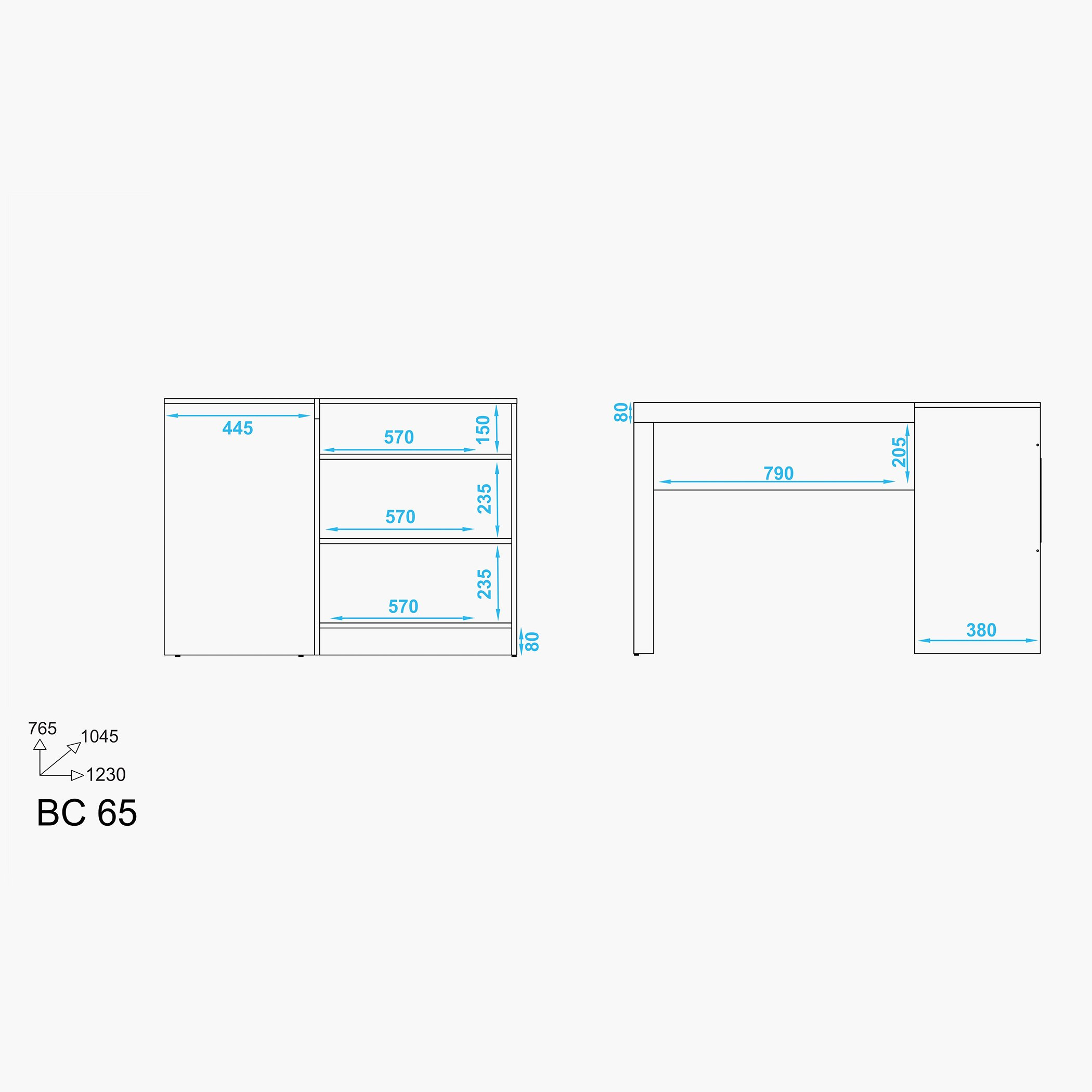 مكتب شكل L ببابين من بيانكا لوندرينا-hbxfurniture-office-desks-image-6