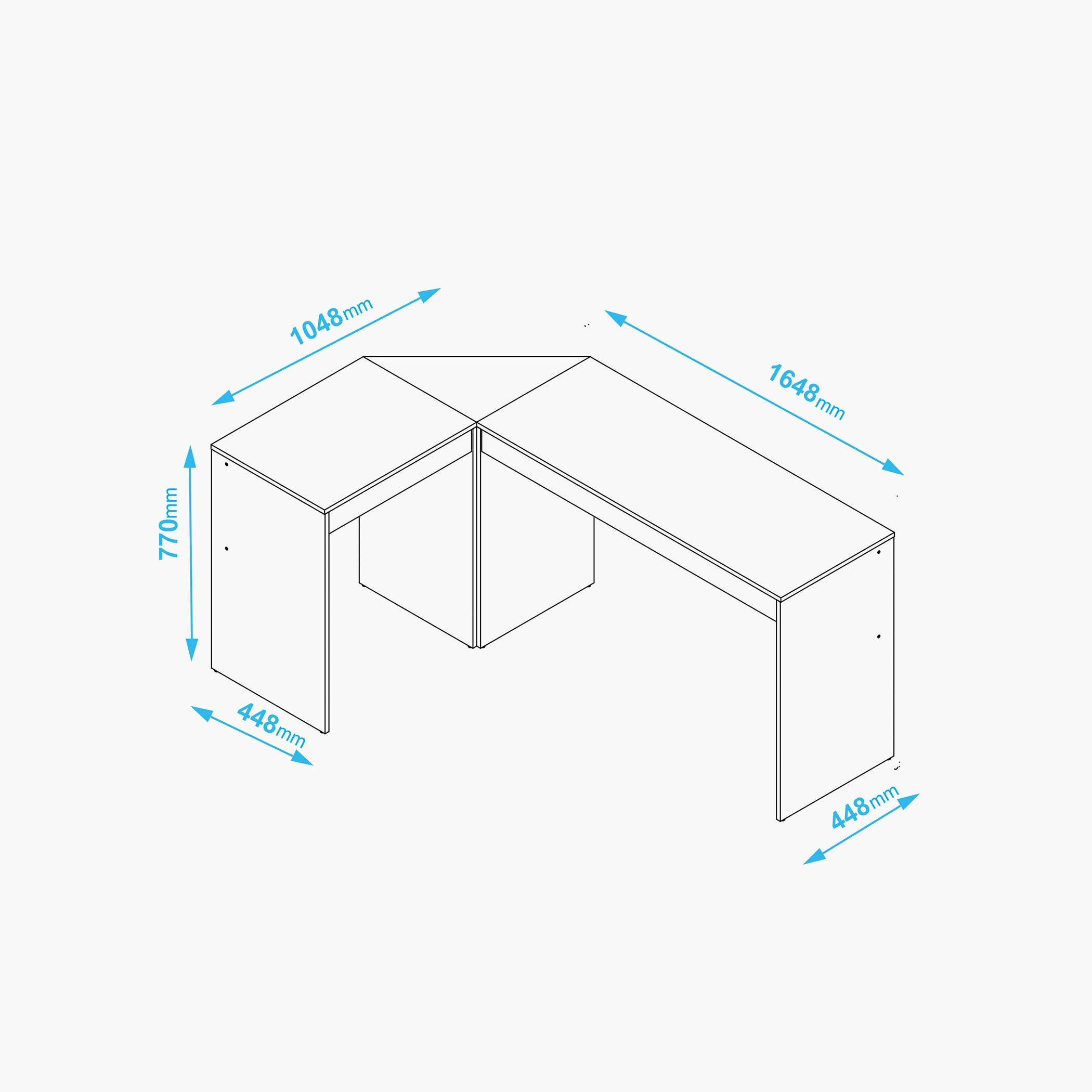 مكتب ركني على شكل L ببابين من بيانكا لوندرينا-hbxfurniture-office-desks-image-6