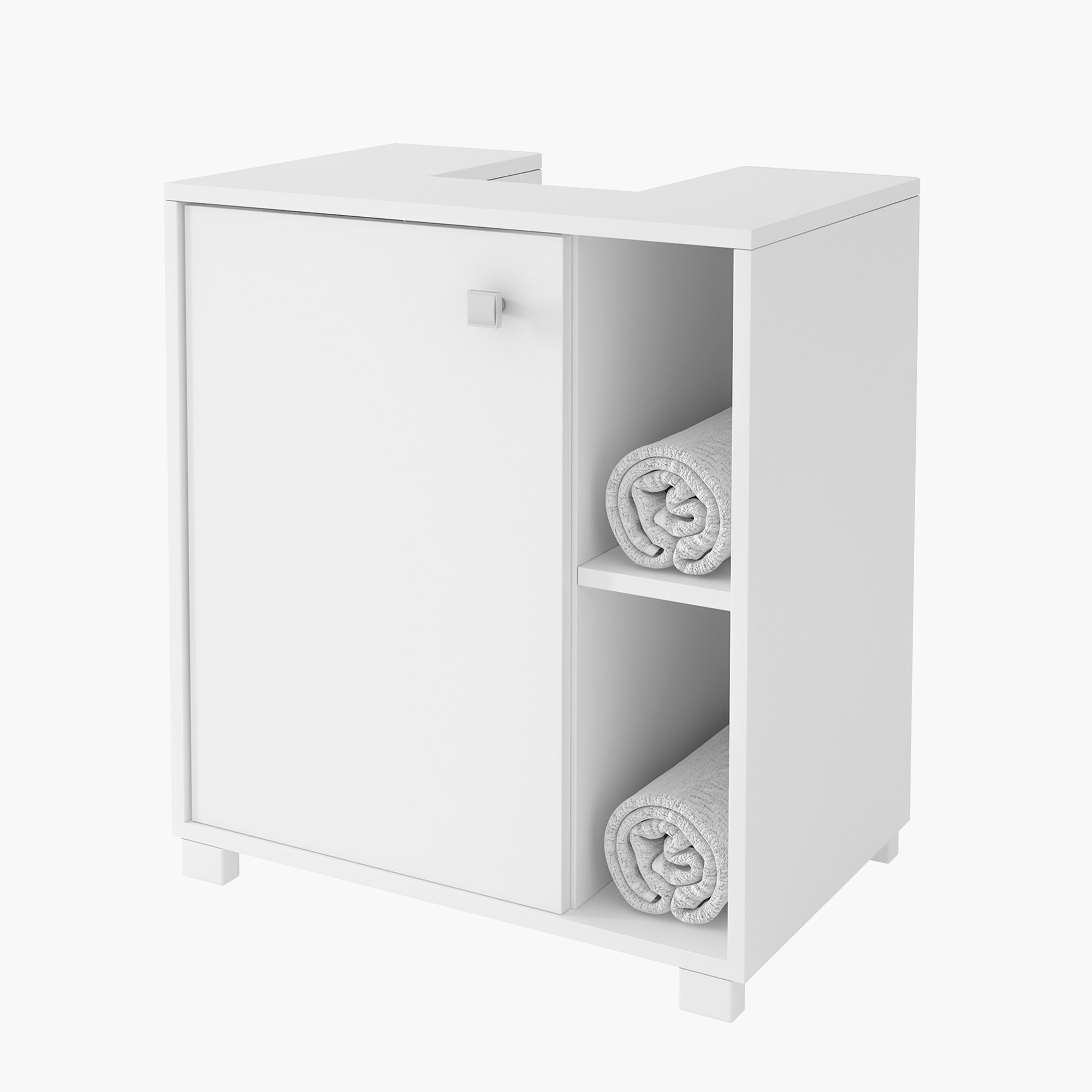 خزانة حمام بباب واحد من بيانكا لوندرينا-hbxdecorandfurnishings-bathroomaccessories-bathroomstorage-image-2