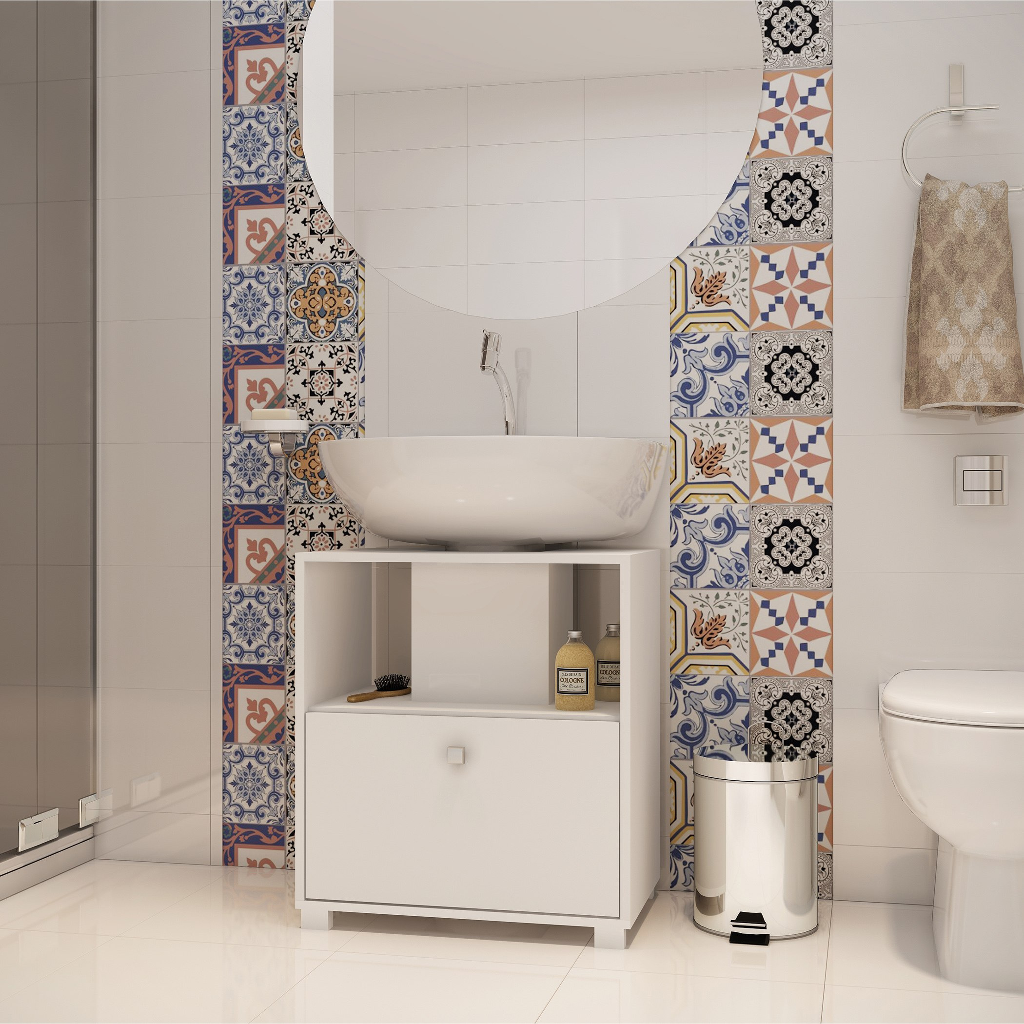 وحدة حمام بباب واحد من بيانكا لوندرينا-hbxdecorandfurnishings-bathroomaccessories-bathroomstorage-image-1