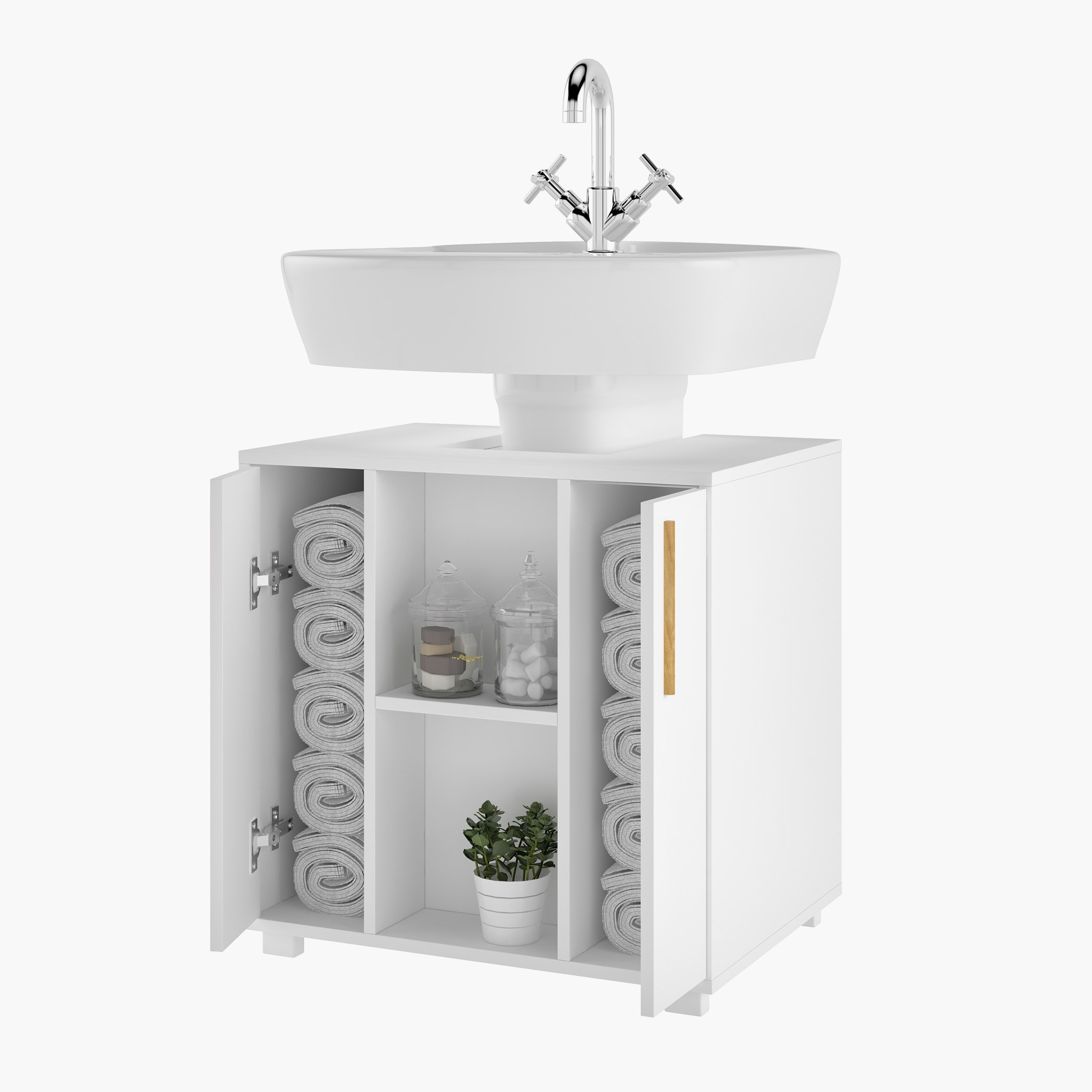 وحدة حمام بابان من بيانكا لوندرينا-hbxdecorandfurnishings-bathroomaccessories-bathroomstorage-image-2