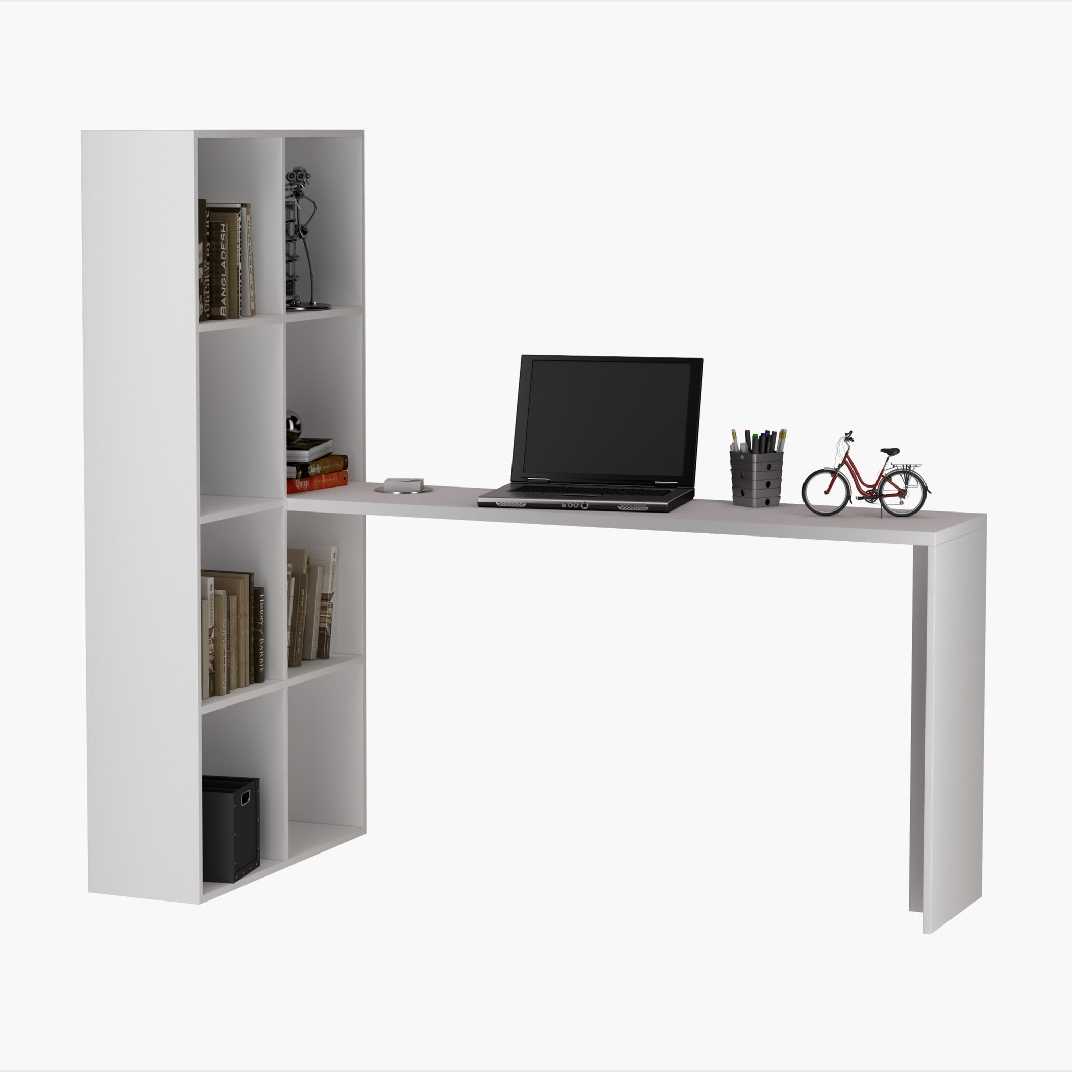 مكتب مع 8 مكعبات من بيانكا لوندرينا-hbxfurniture-office-desks-image-2