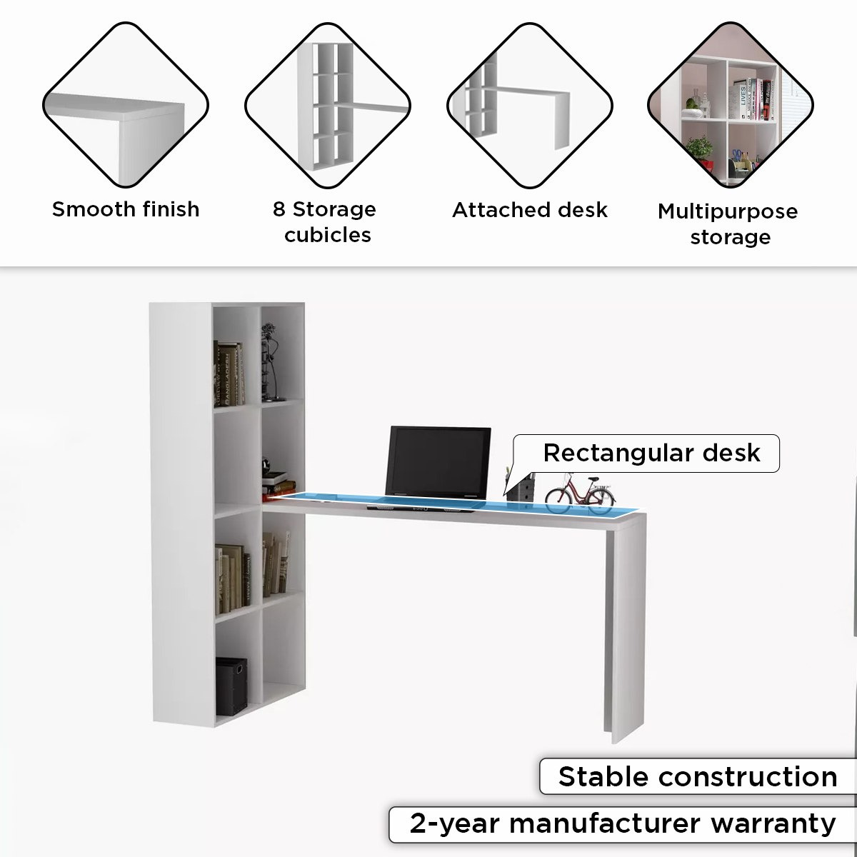 مكتب مع 8 مكعبات من بيانكا لوندرينا-hbxfurniture-office-desks-image-4