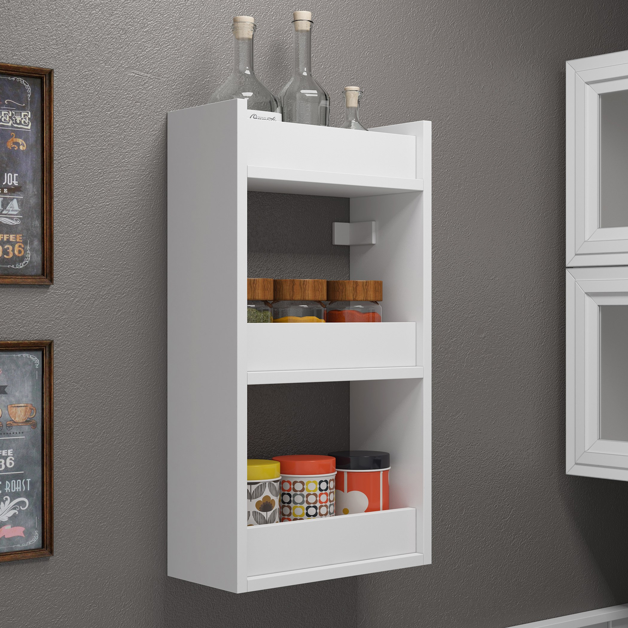 وحدة متعددة الاستخدامات 3 مستويات من بيانكا لوندرينا-hbxkitchen-kitchenware-kitchenracksandholders-image-1